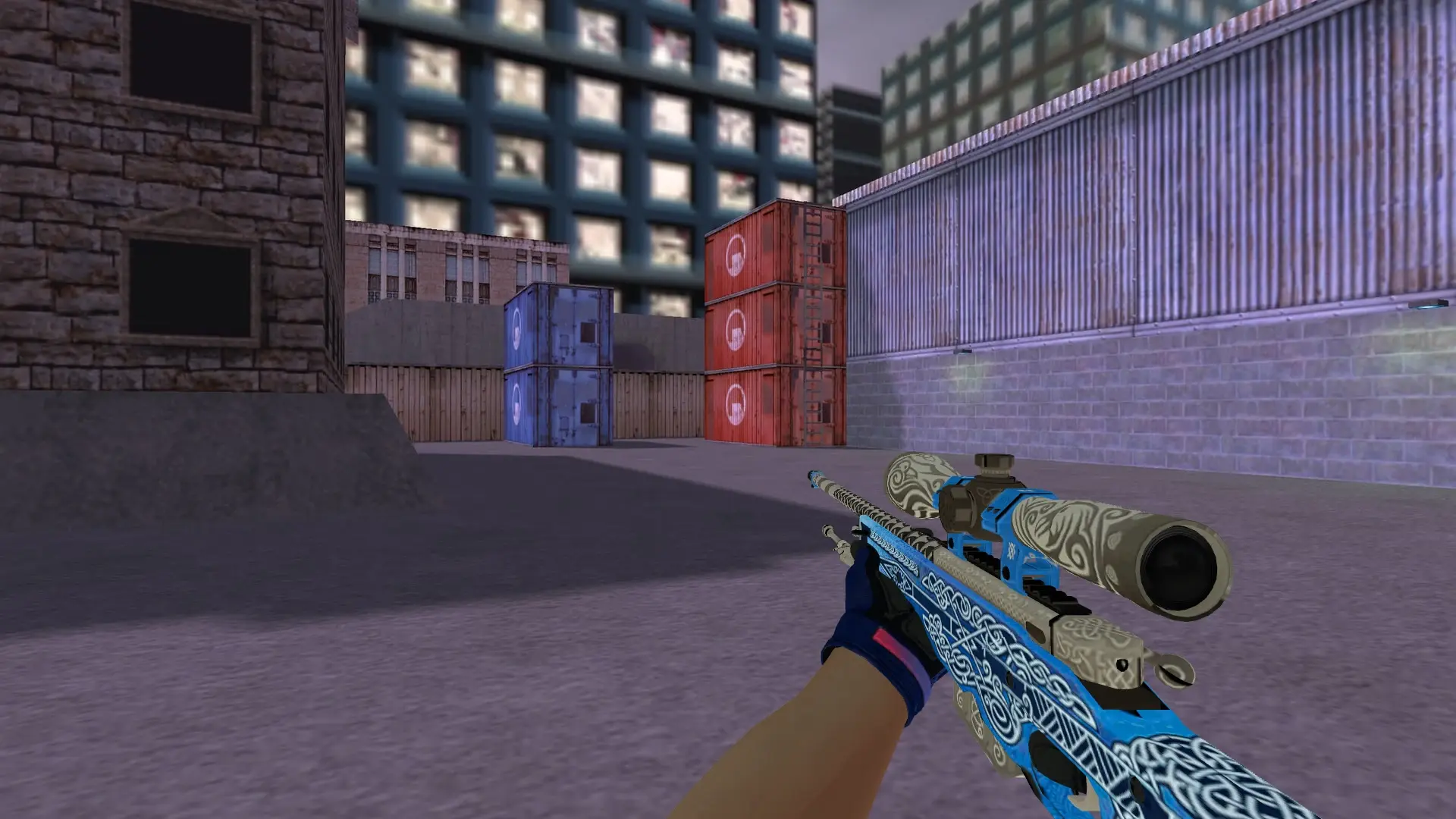 AWP — Na'Vi flamie Inventory — cs_assault (first person)
