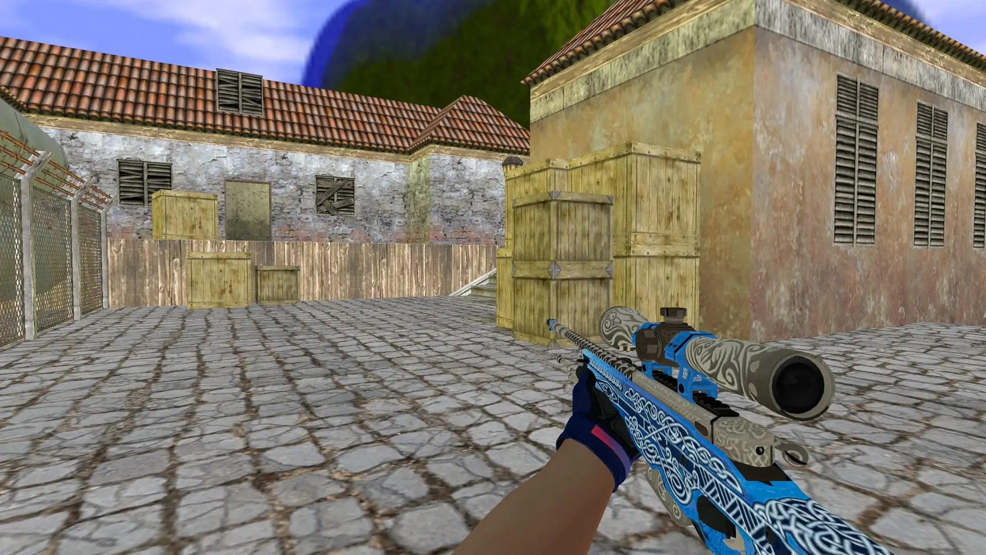 AWP — Na'Vi flamie Inventory — de_inferno (first person)