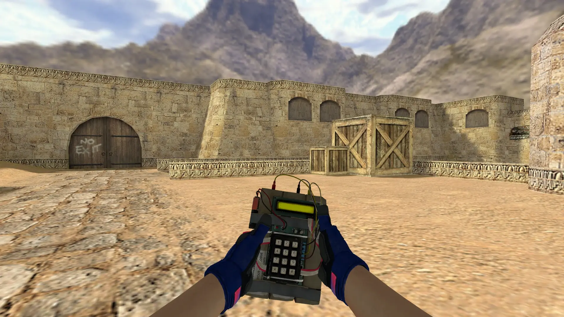 C4 — Na'Vi flamie Inventory — de_dust2 (first person)