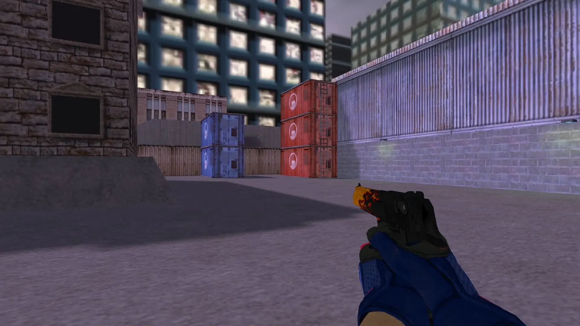 Desert Eagle — Na'Vi flamie Inventory — cs_assault (first person)