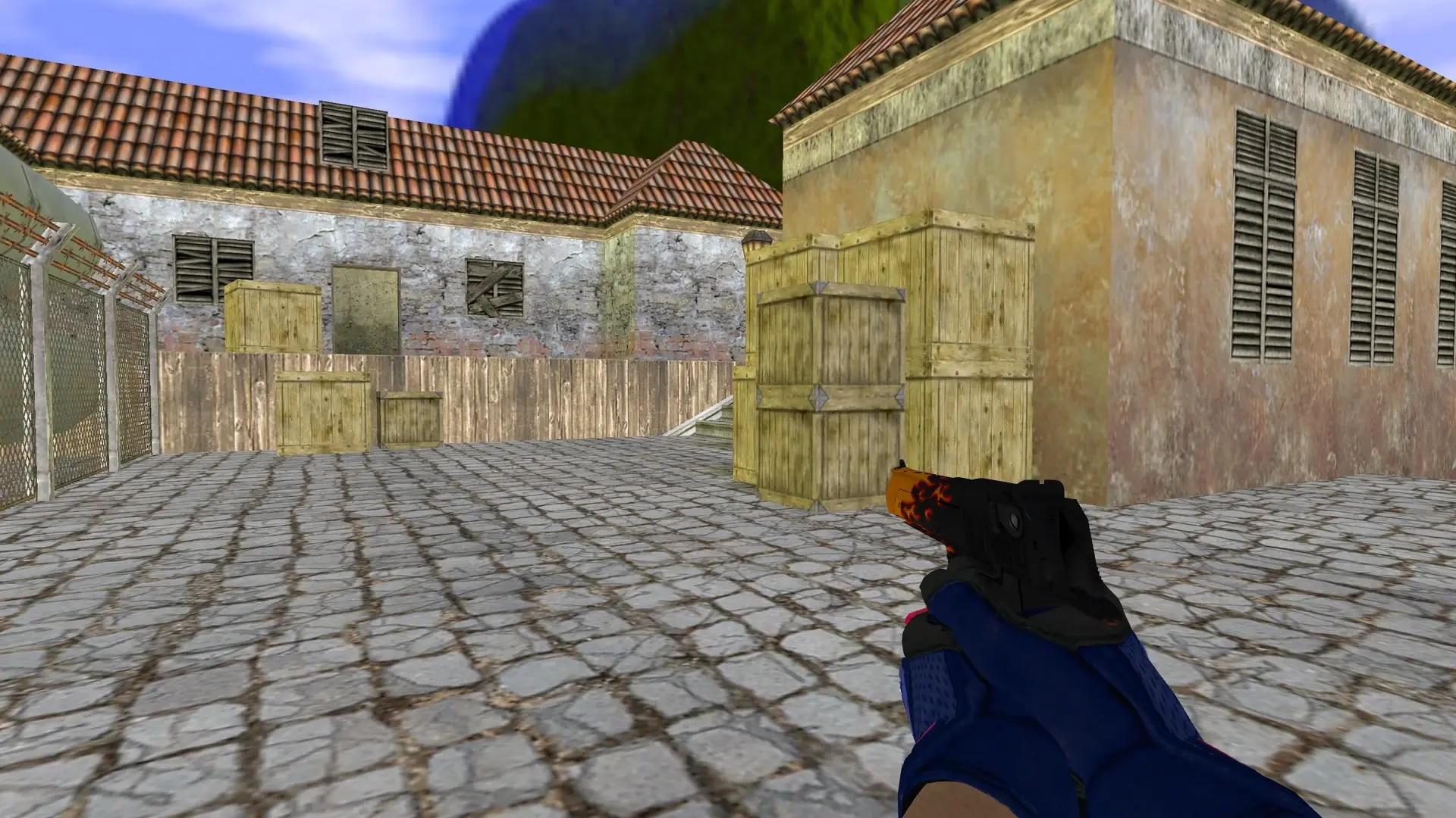 Desert Eagle — Na'Vi flamie Inventory — de_inferno (first person)