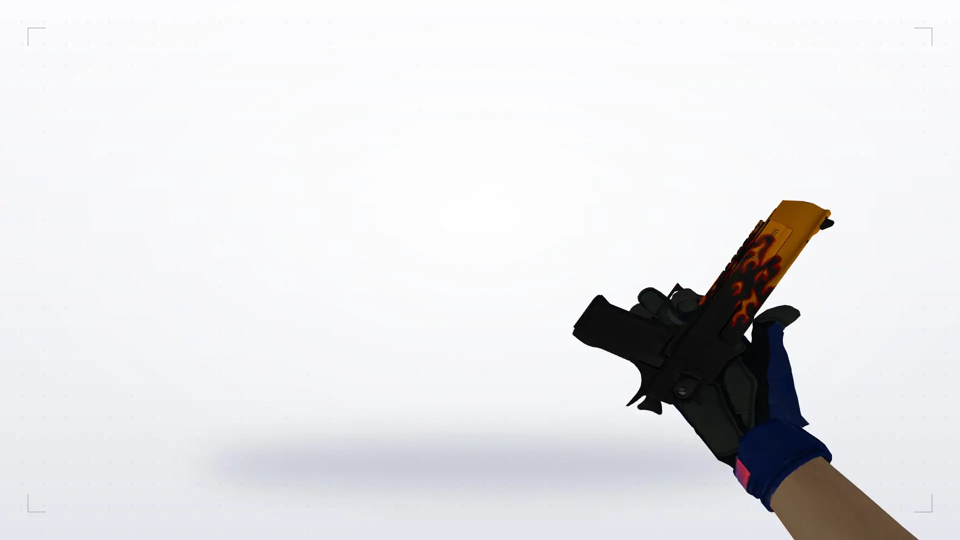 Desert Eagle — Na'Vi flamie Inventory — first person
