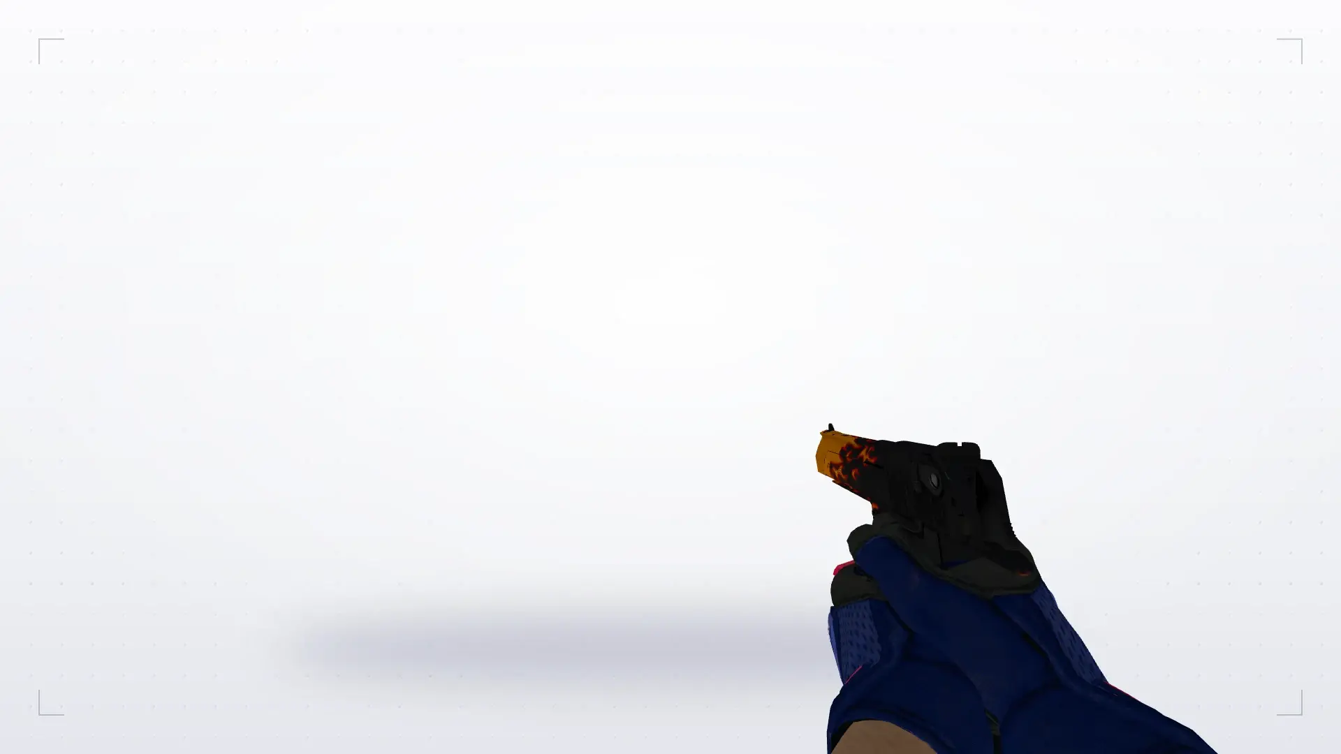 Desert Eagle — Na'Vi flamie Inventory — first person