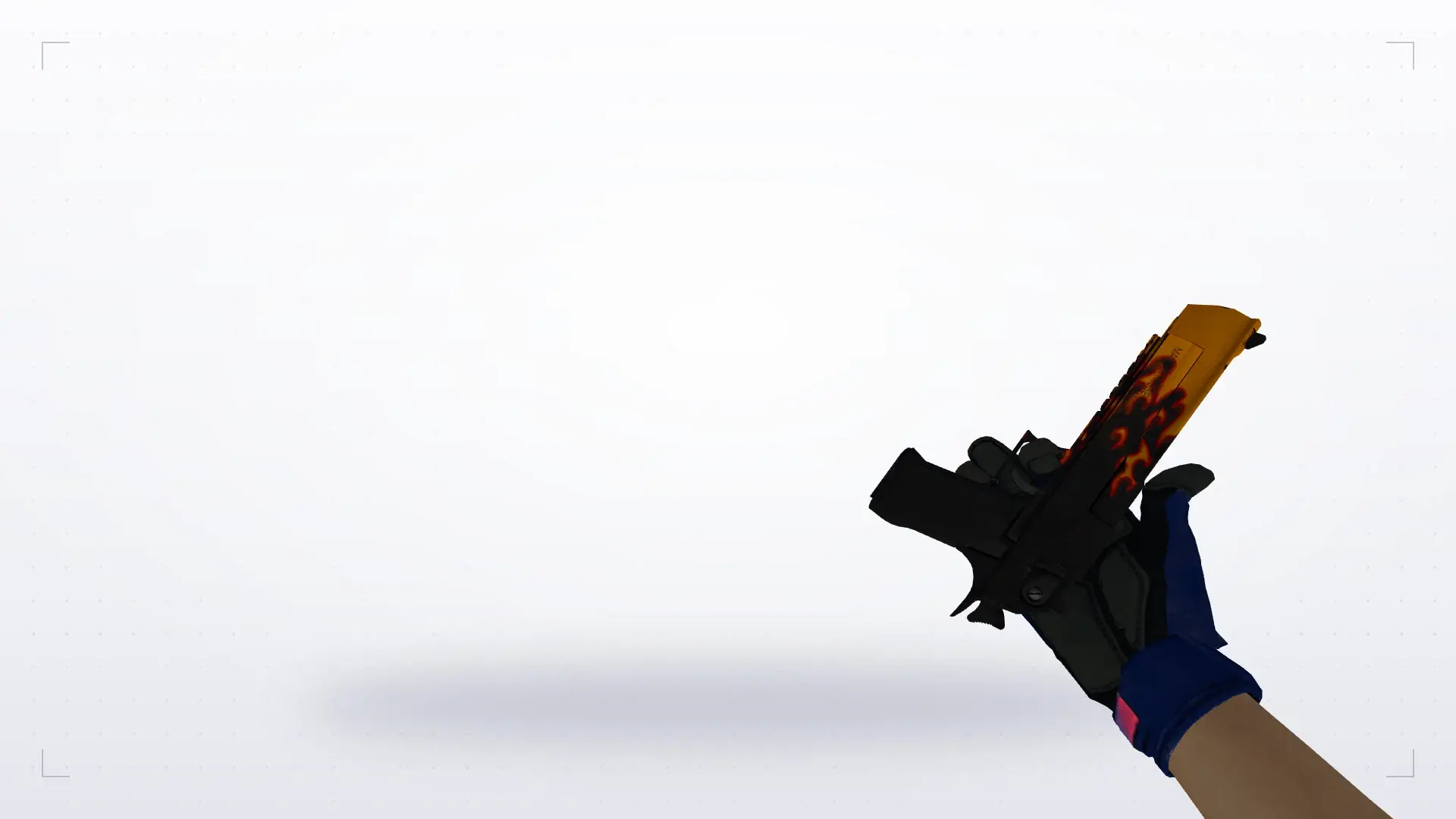 Desert Eagle — Na'Vi flamie Inventory — first person