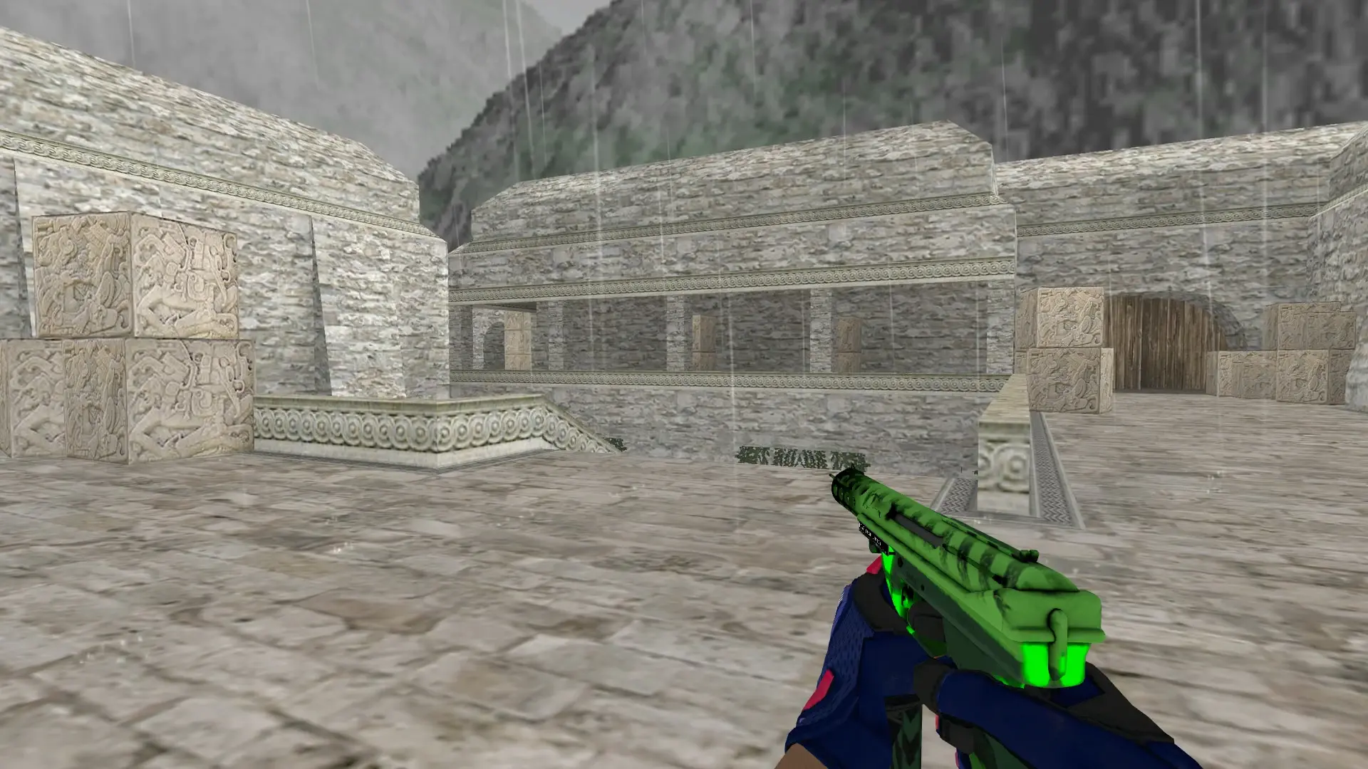 Dual Berettas — Na'Vi flamie Inventory — de_aztec (first person)