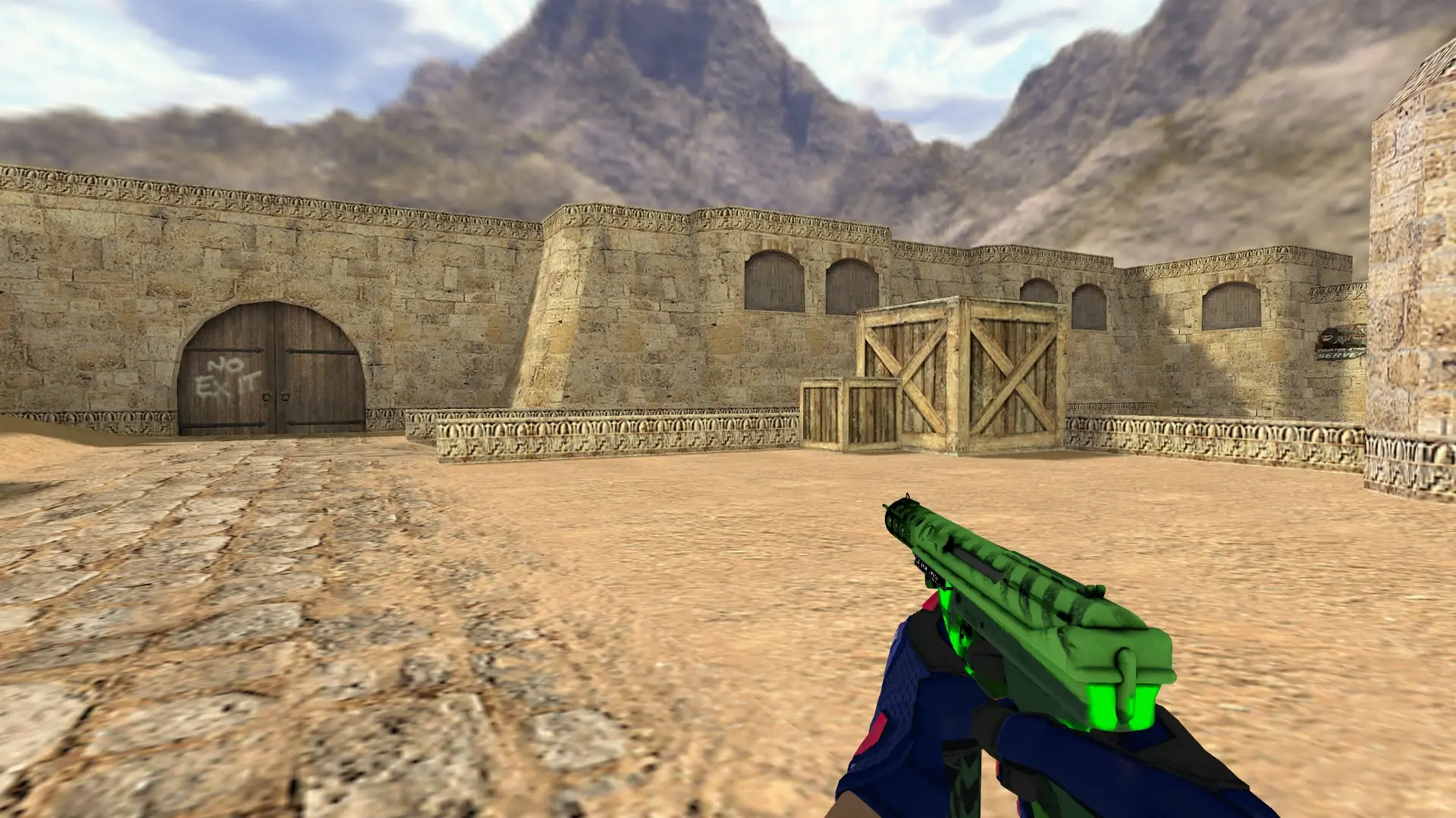 Dual Berettas — Na'Vi flamie Inventory — de_dust2 (first person)