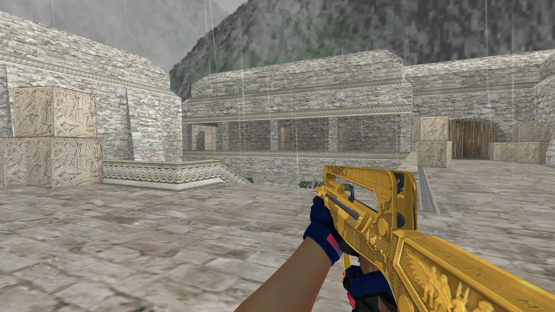 FAMAS — Na'Vi flamie Inventory — de_aztec (first person)