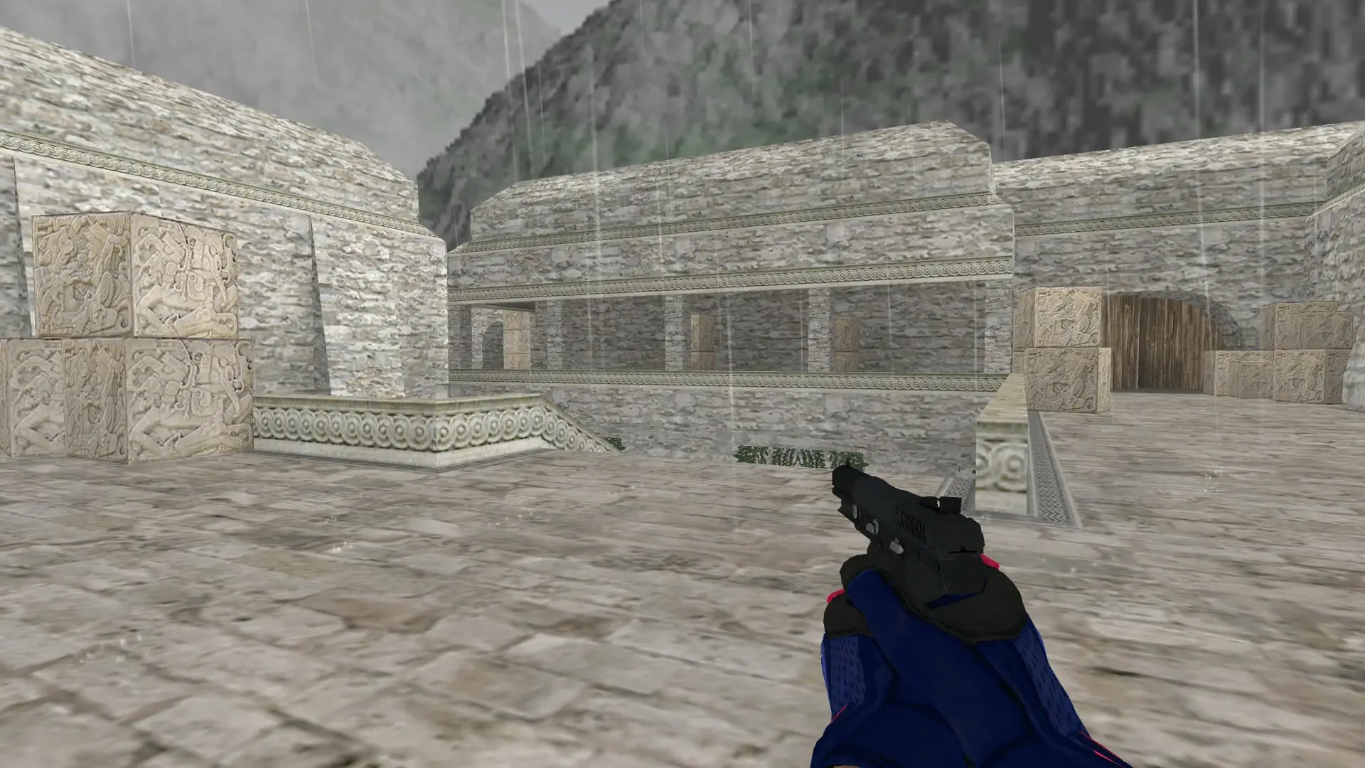 Five-SeveN — Na'Vi flamie Inventory — de_aztec (first person)