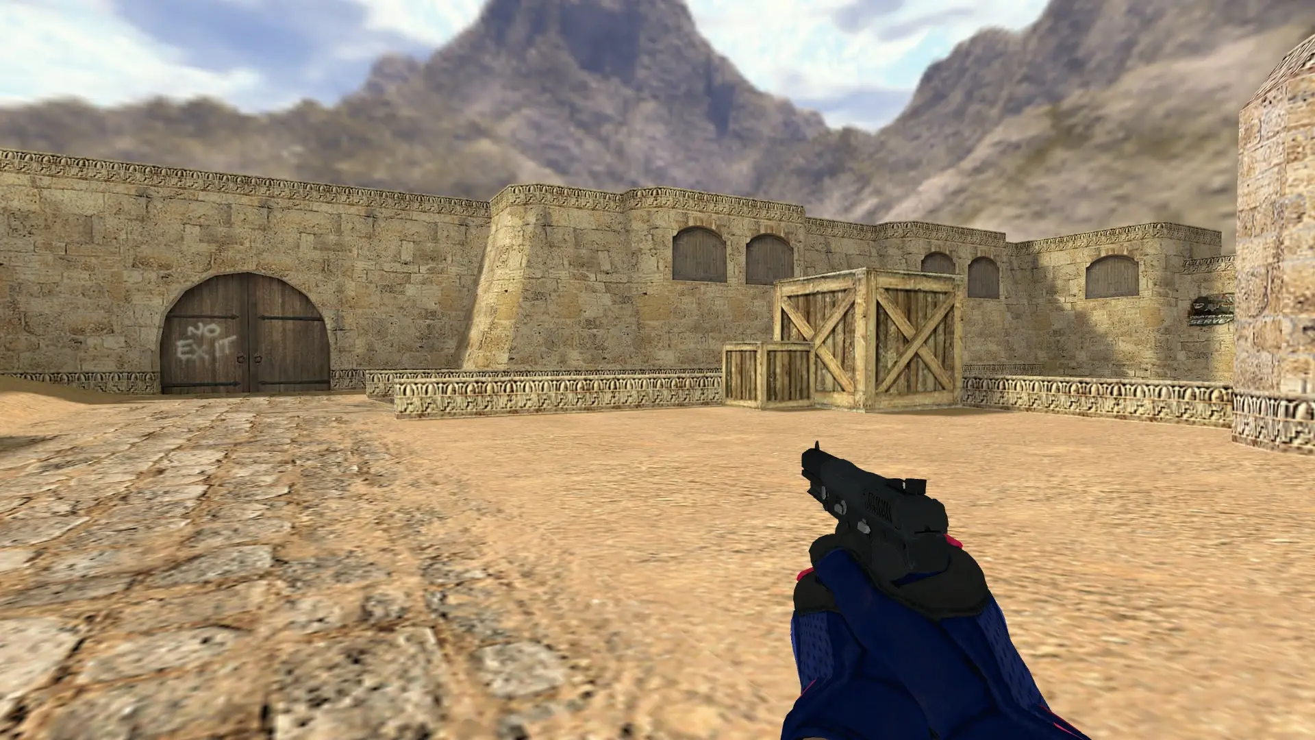 Five-SeveN — Na'Vi flamie Inventory — de_dust2 (first person)