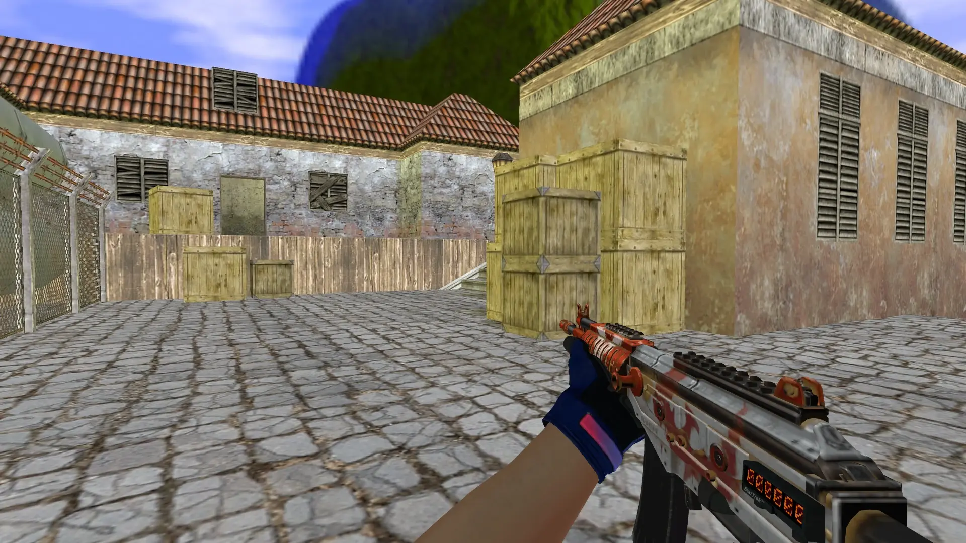 Galil AR — Na'Vi flamie Inventory — de_inferno (first person)