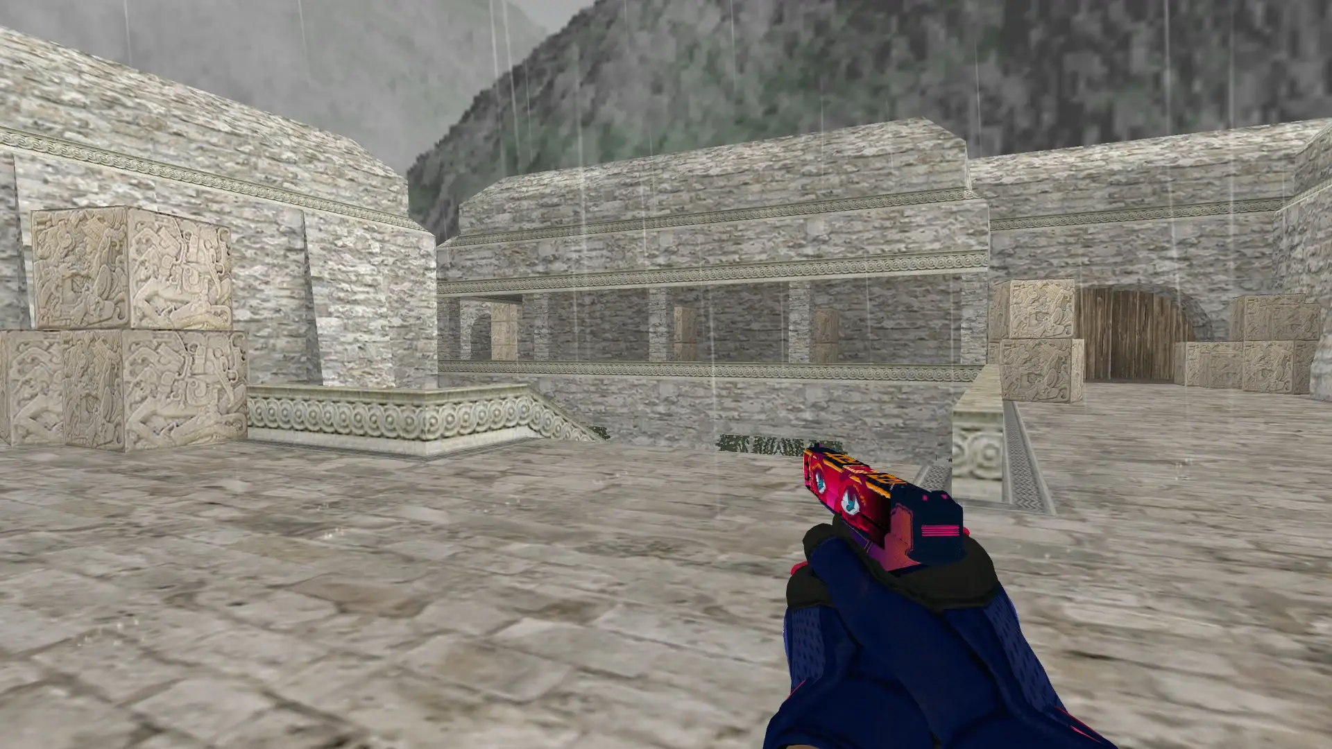 Glock-18 — Na'Vi flamie Inventory — de_aztec (first person)