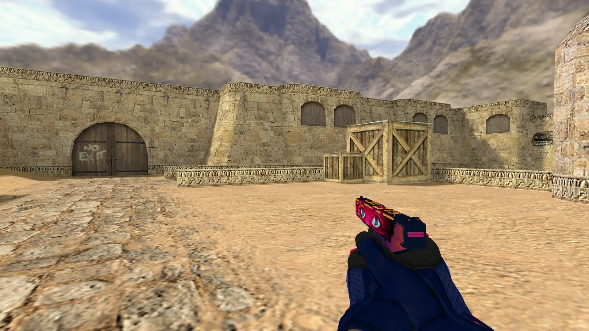 Glock-18 — Na'Vi flamie Inventory — de_dust2 (first person)