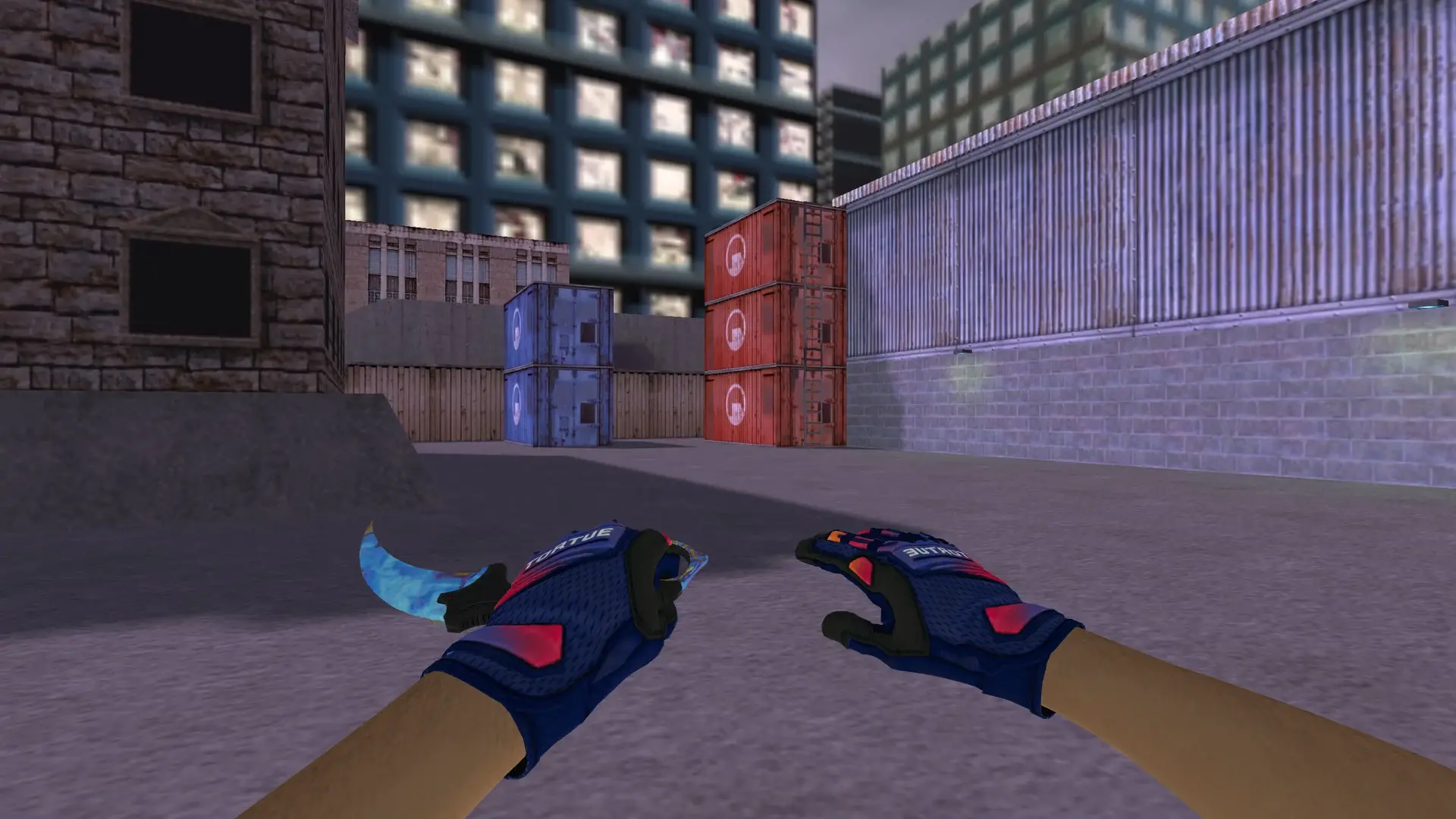 Knife — Na'Vi flamie Inventory — cs_assault (first person)