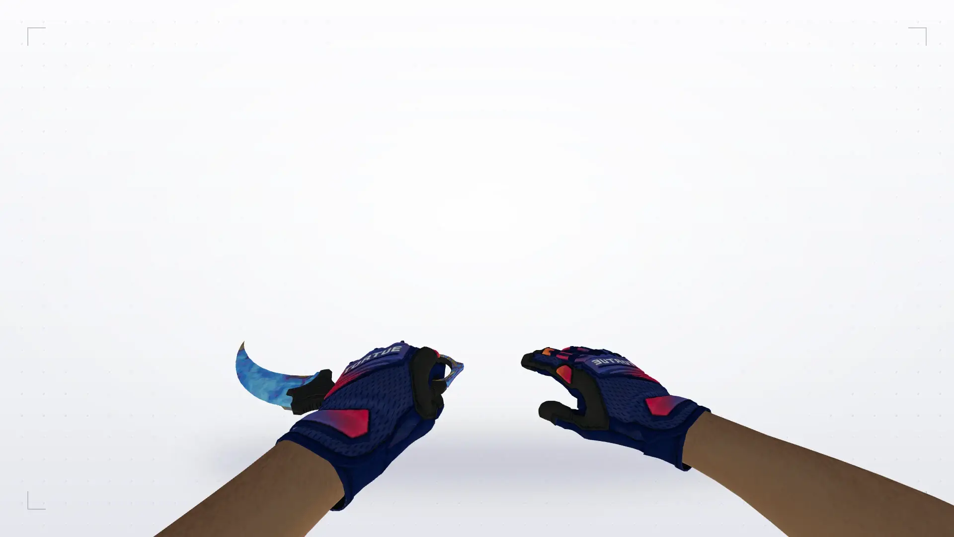 Knife — Na'Vi flamie Inventory — first person