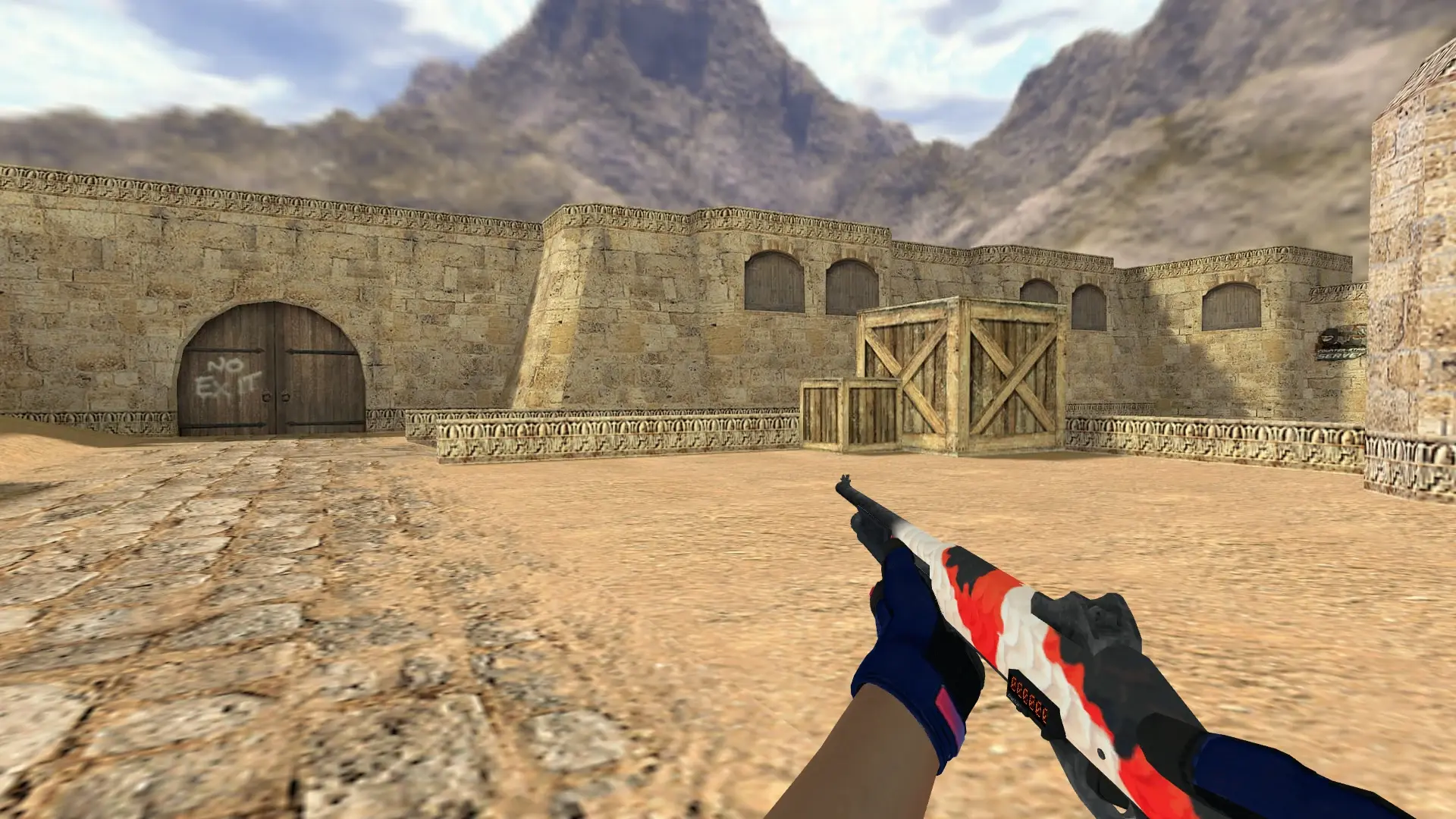 M3 — Na'Vi flamie Inventory — de_dust2 (first person)