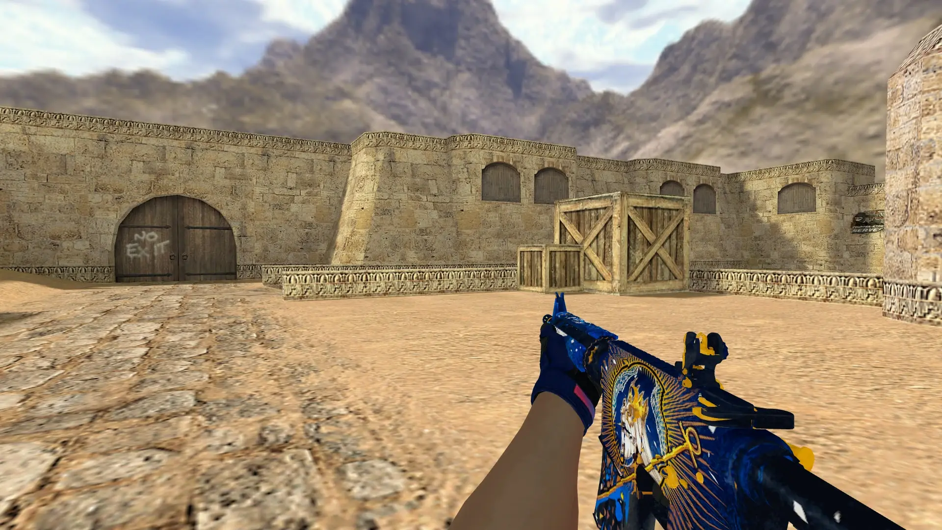 M4A1 — Na'Vi flamie Inventory — de_dust2 (first person)