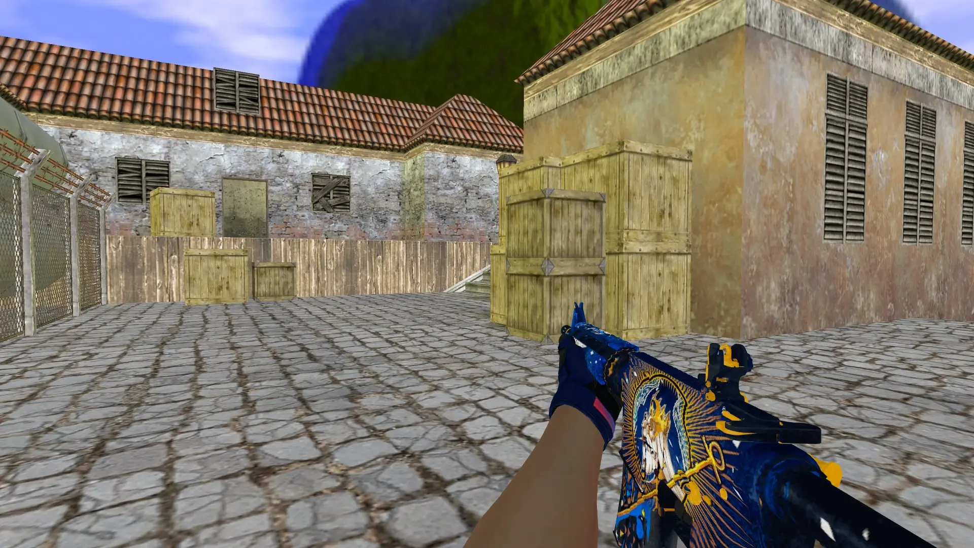 M4A1 — Na'Vi flamie Inventory — de_inferno (first person)
