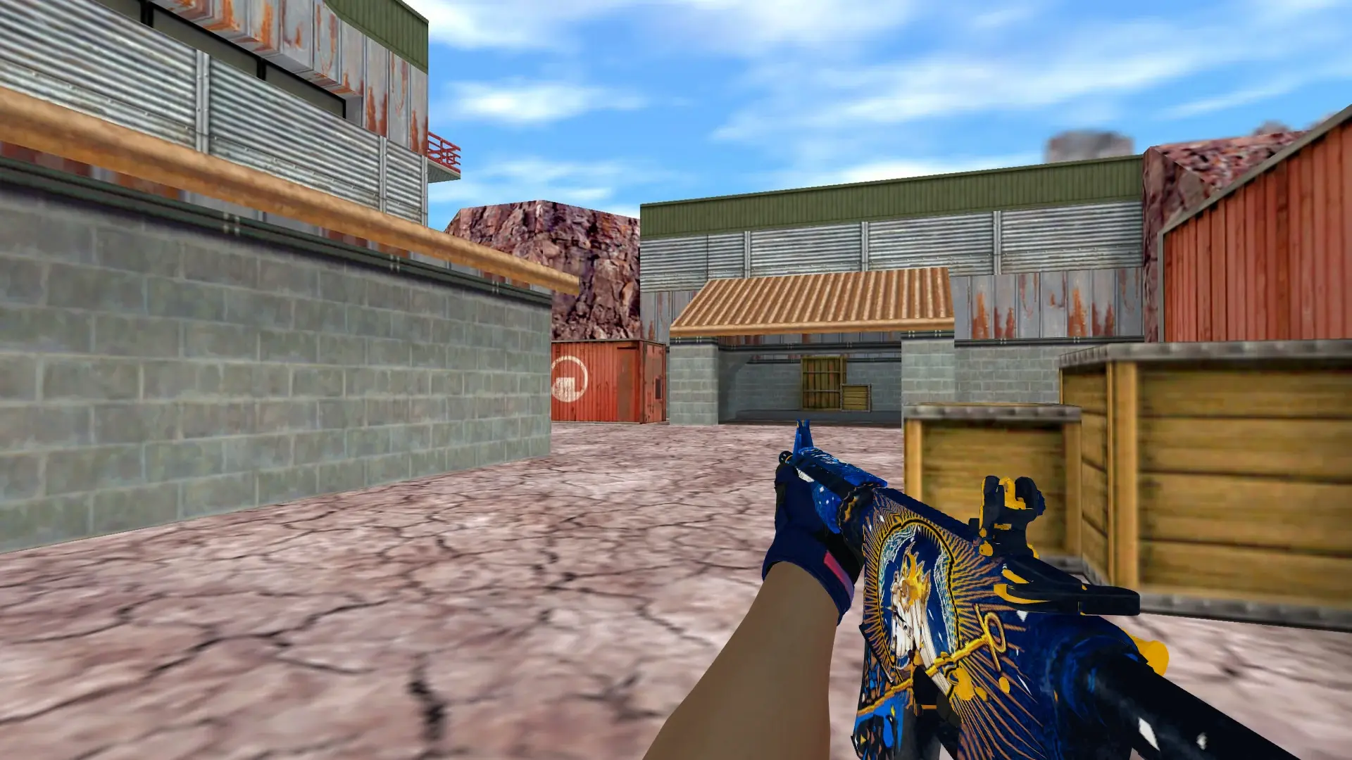 M4A1 — Na'Vi flamie Inventory — de_nuke (first person)