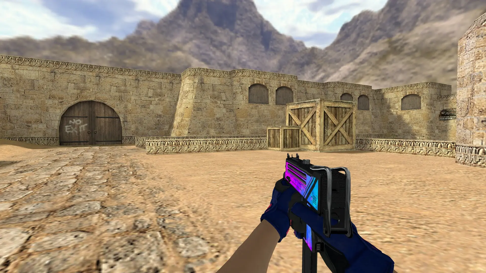 MAC-10 — Na'Vi flamie Inventory — de_dust2 (first person)