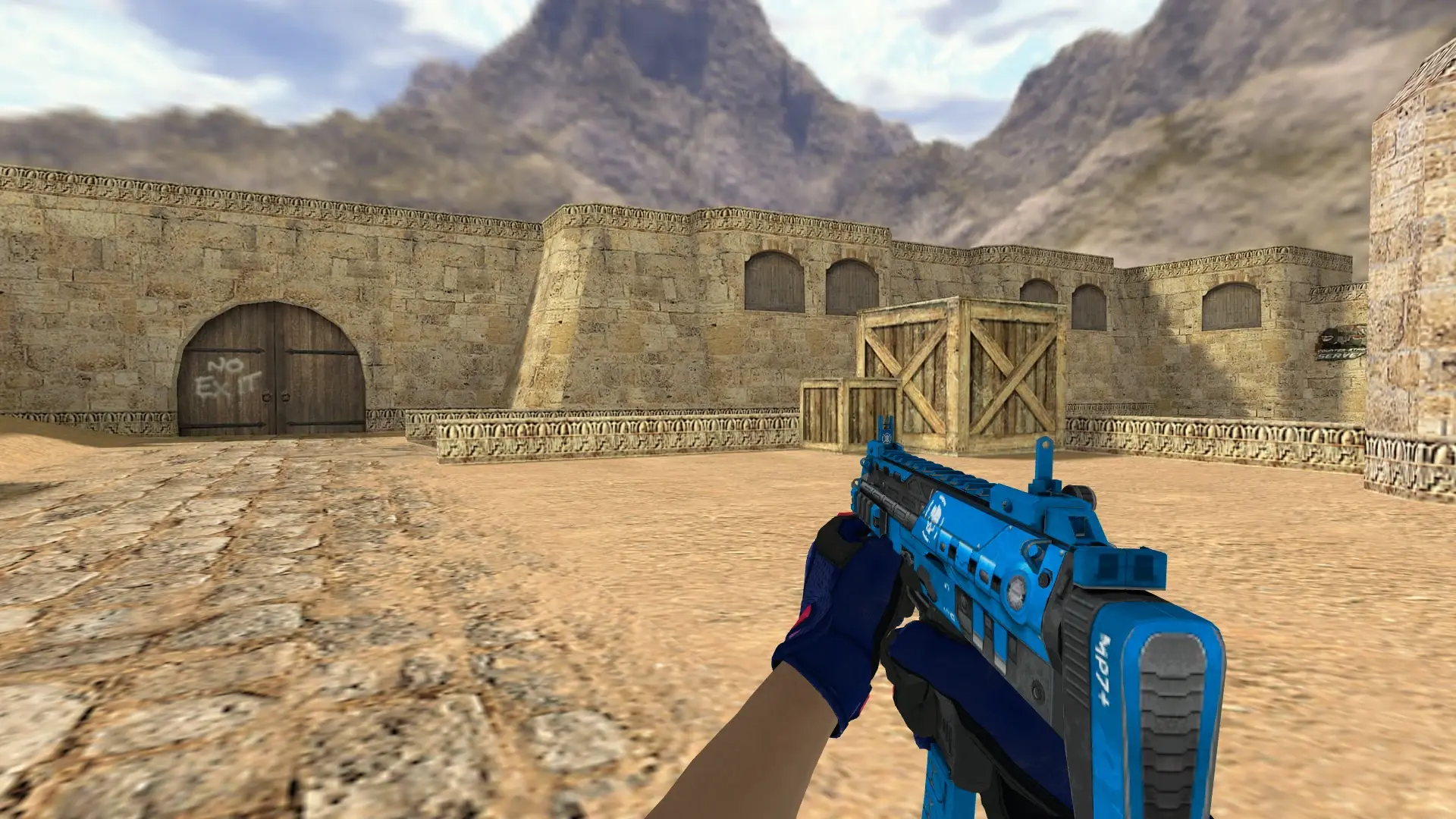 MP5 — Na'Vi flamie Inventory — de_dust2 (first person)