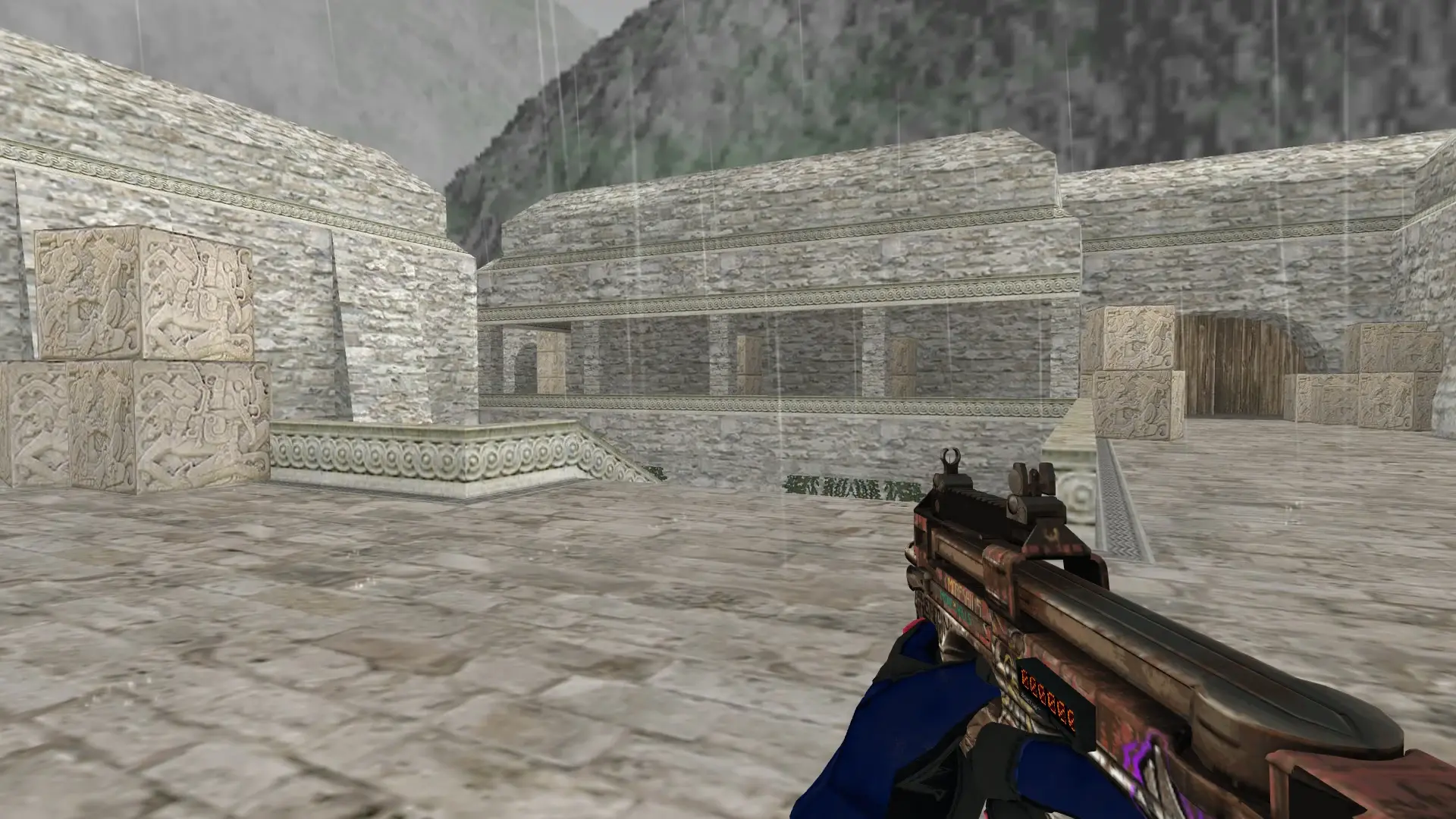 P90 — Na'Vi flamie Inventory — de_aztec (first person)