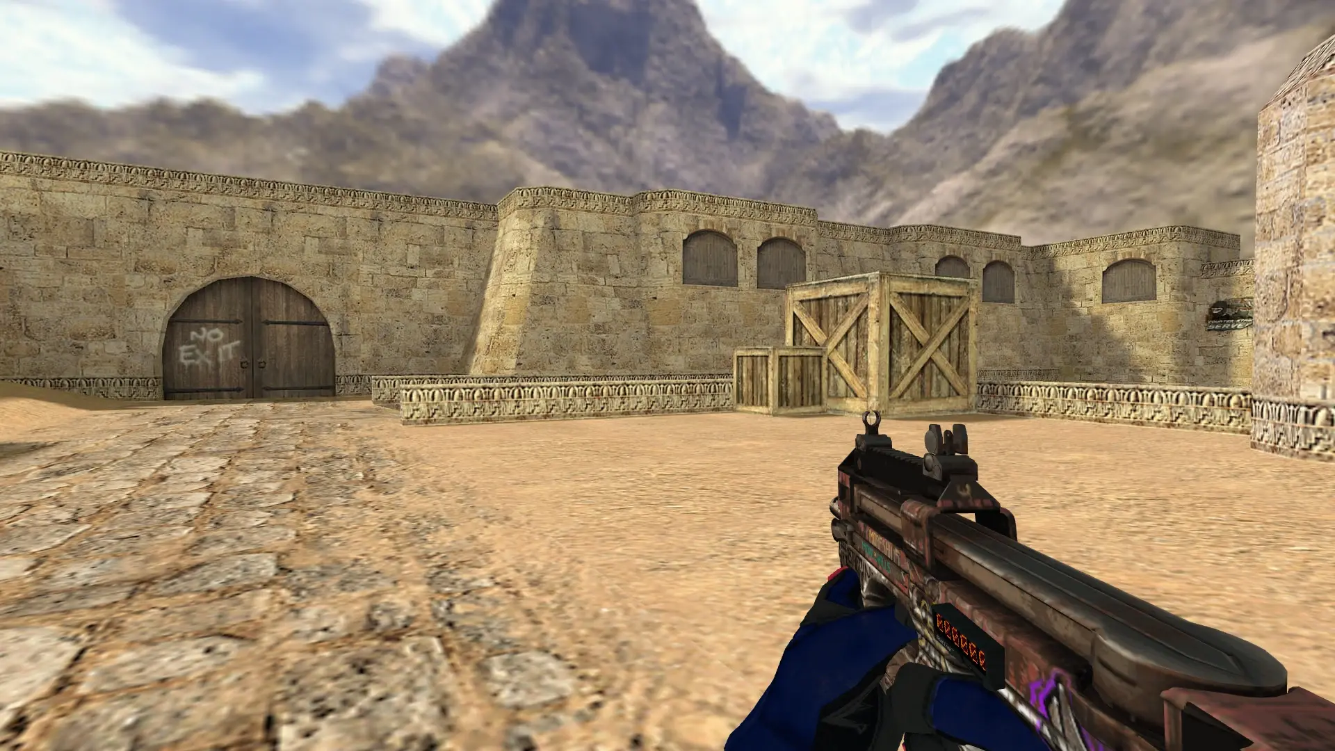 P90 — Na'Vi flamie Inventory — de_dust2 (first person)