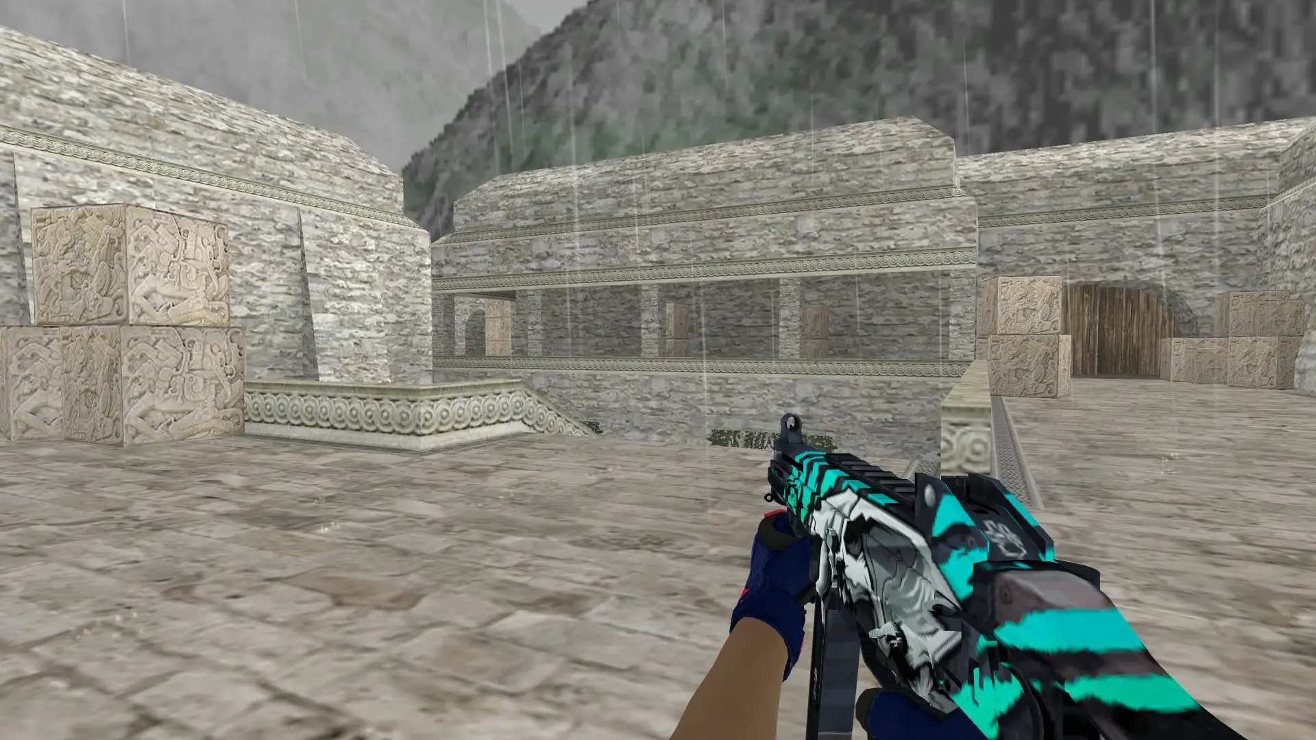 UMP-45 — Na'Vi flamie Inventory — de_aztec (first person)