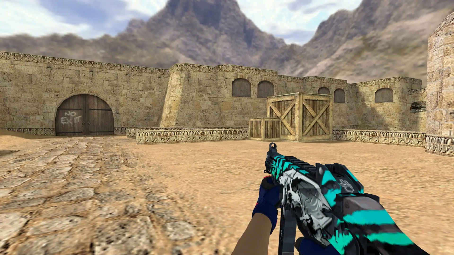 UMP-45 — Na'Vi flamie Inventory — de_dust2 (first person)