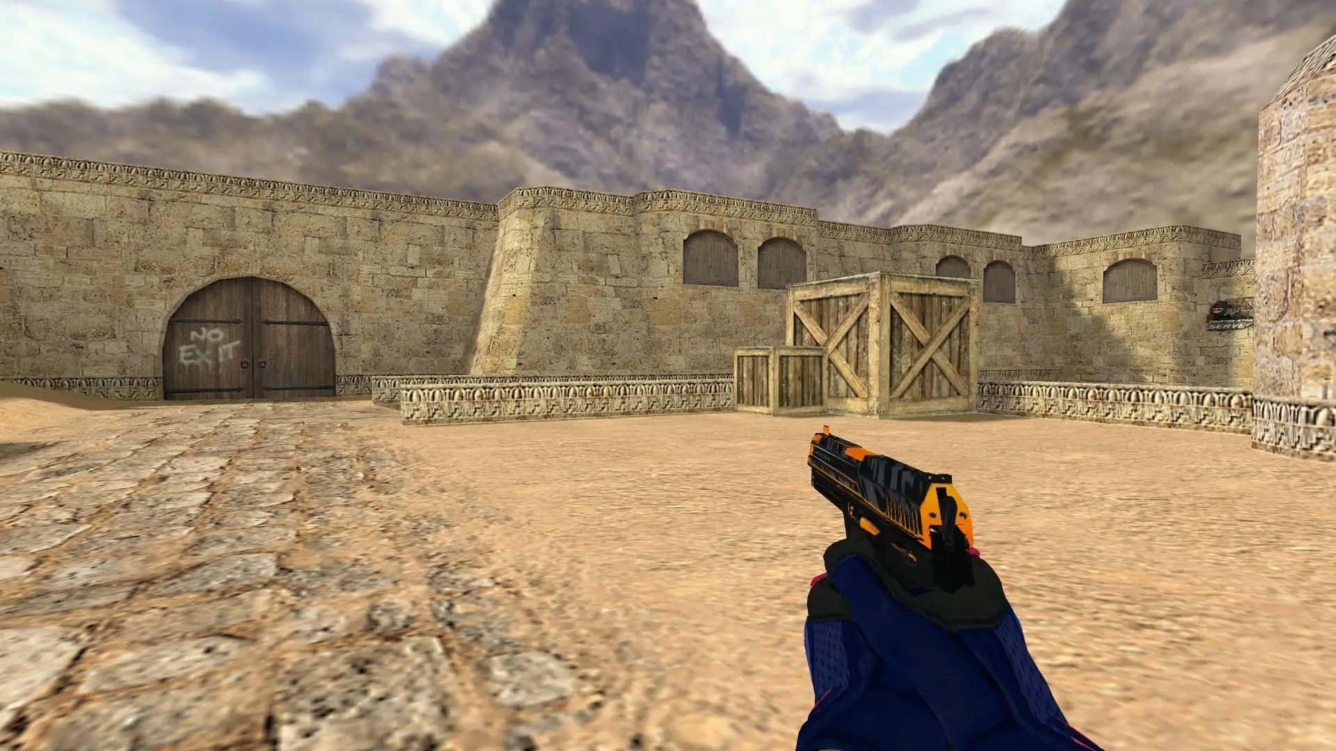USP — Na'Vi flamie Inventory — de_dust2 (first person)
