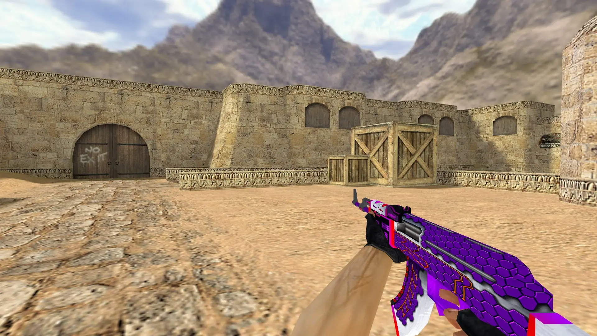AK-47 — New Technology Weapon Pack — de_dust2 (first person)