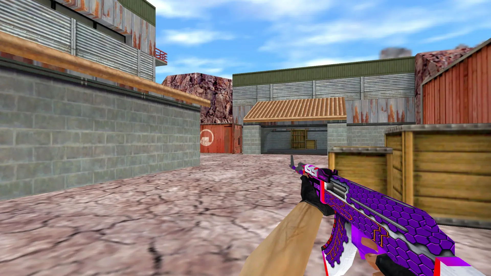 AK-47 — New Technology Weapon Pack — de_nuke (first person)