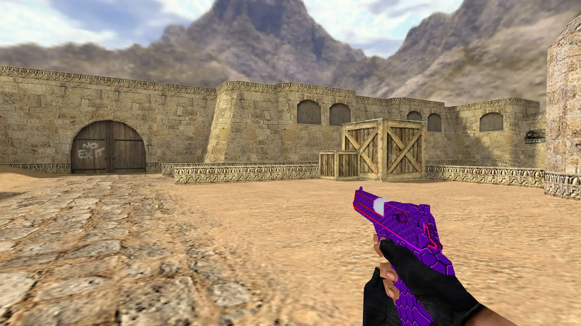 Desert Eagle — New Technology Weapon Pack — de_dust2 (first person)