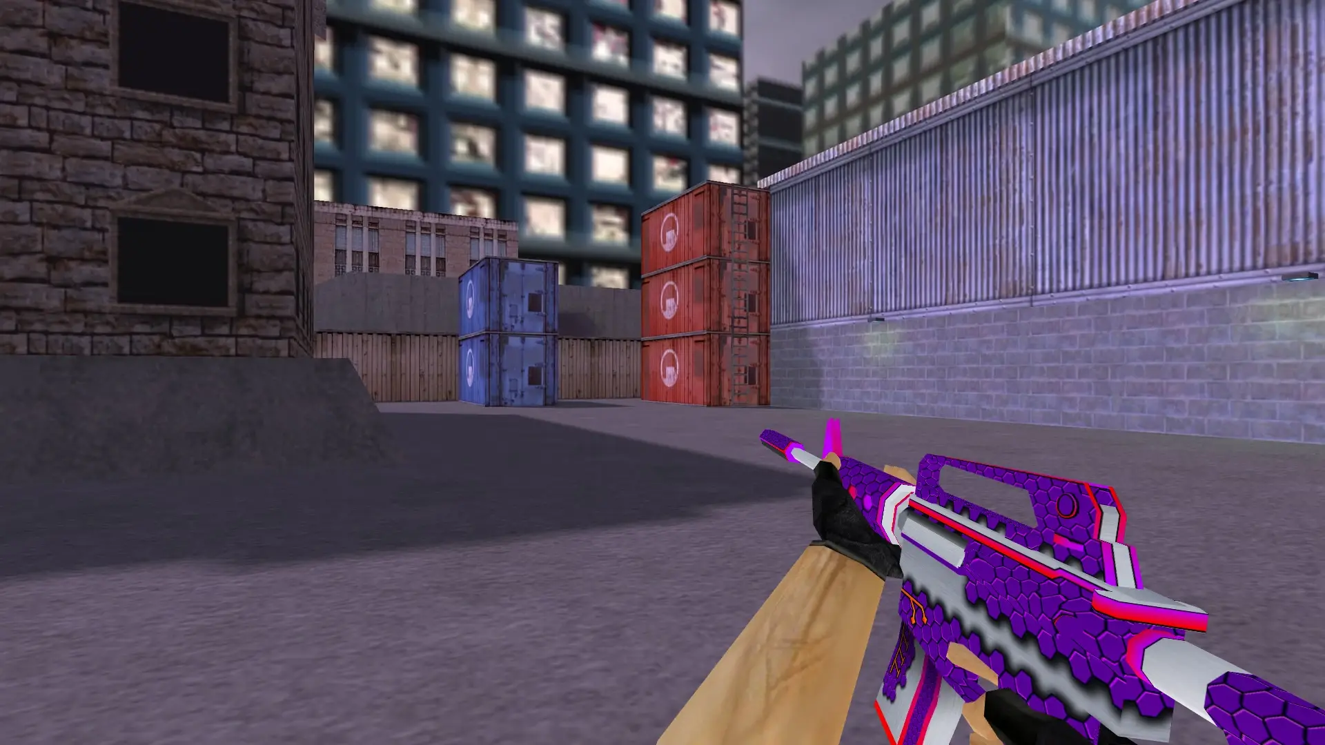 M4A1 — New Technology Weapon Pack — cs_assault (first person)