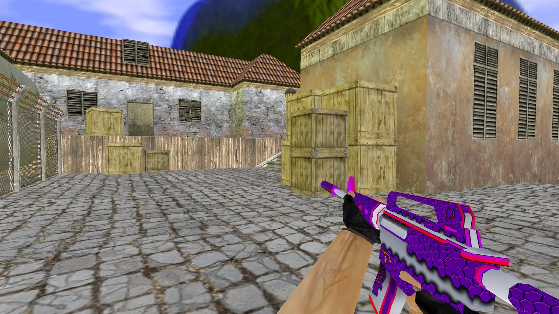 M4A1 — New Technology Weapon Pack — de_inferno (first person)