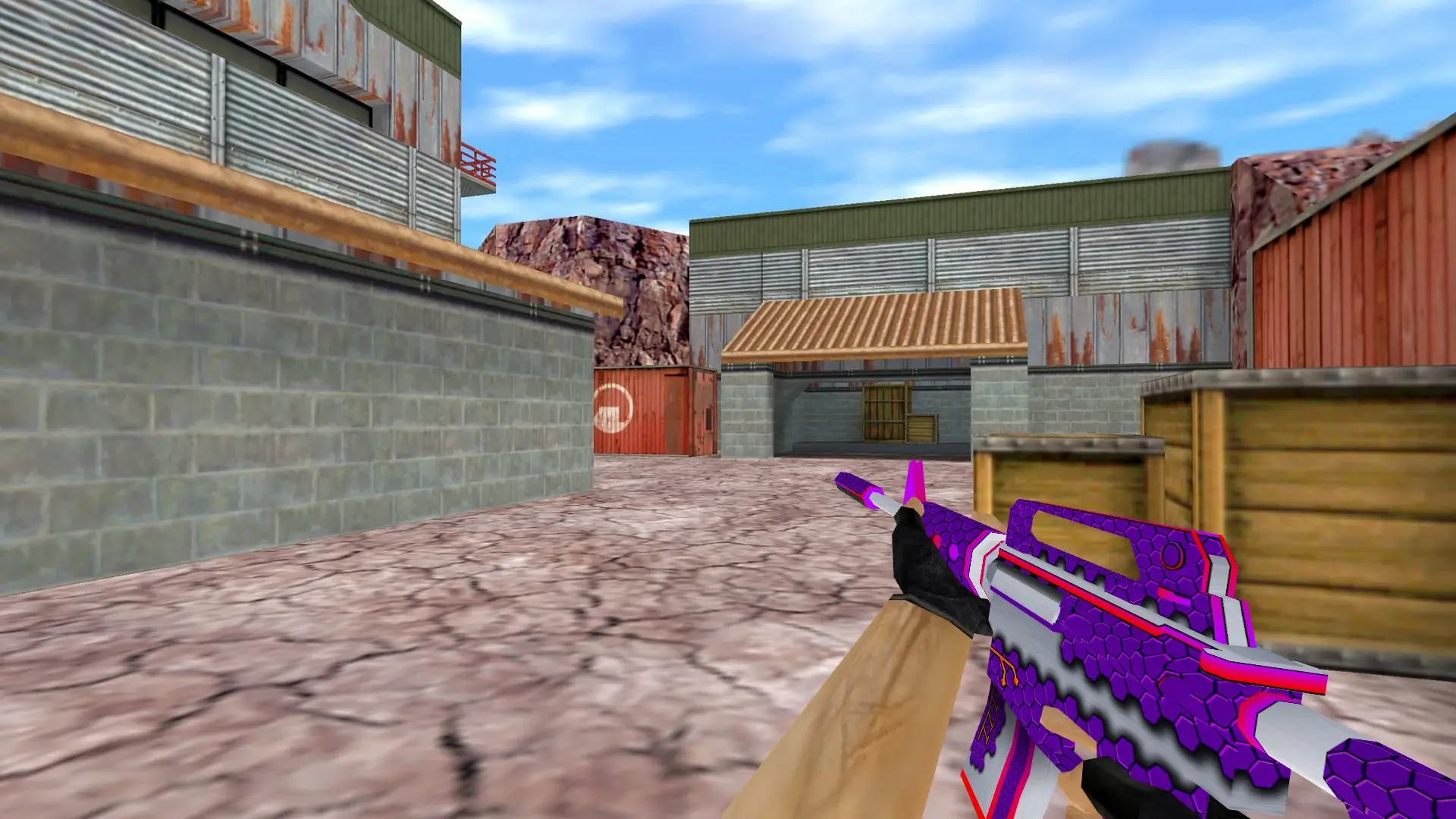 M4A1 — New Technology Weapon Pack — de_nuke (first person)