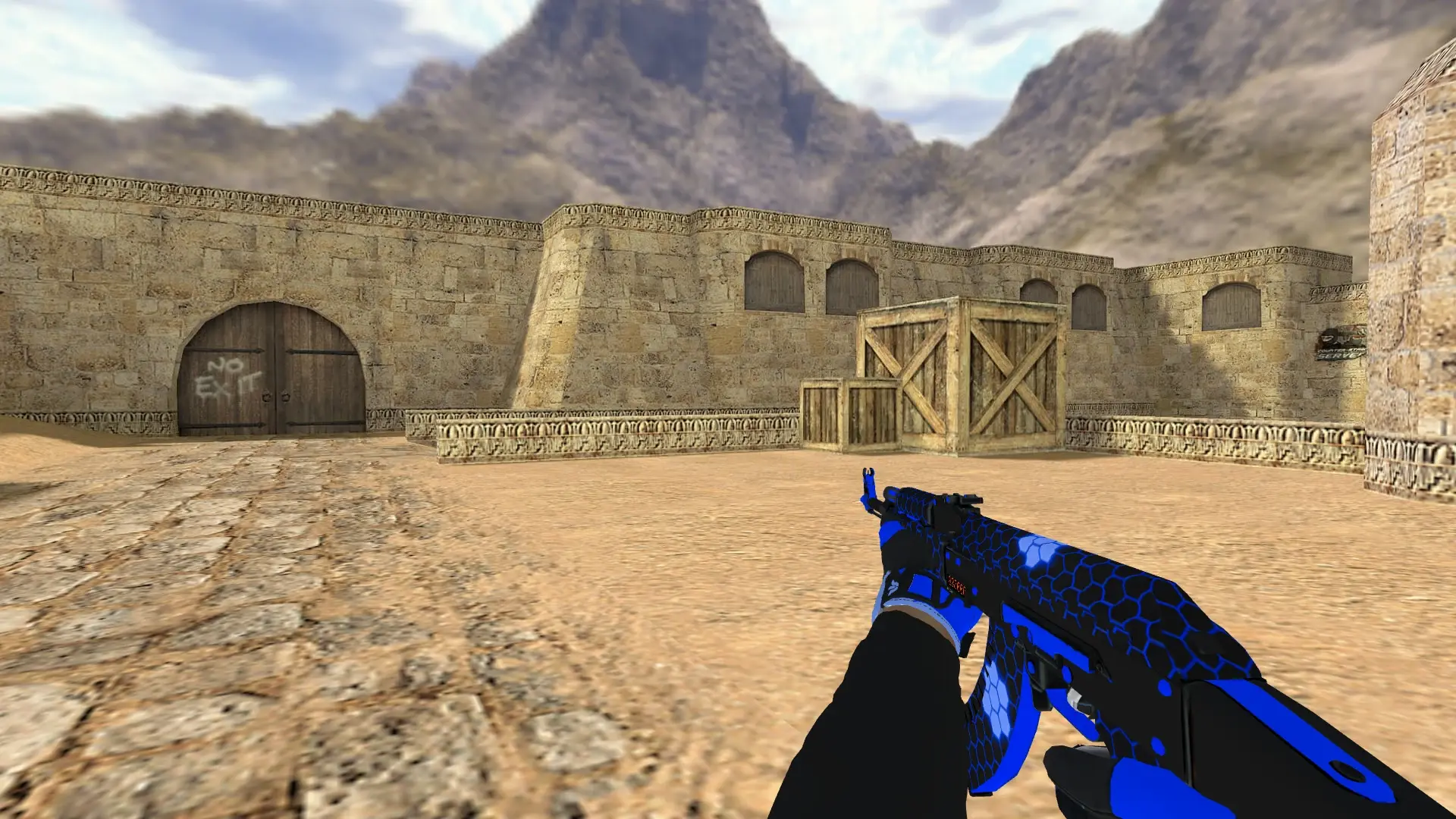 AK-47 — Nexon Technologies Pack — de_dust2 (first person)