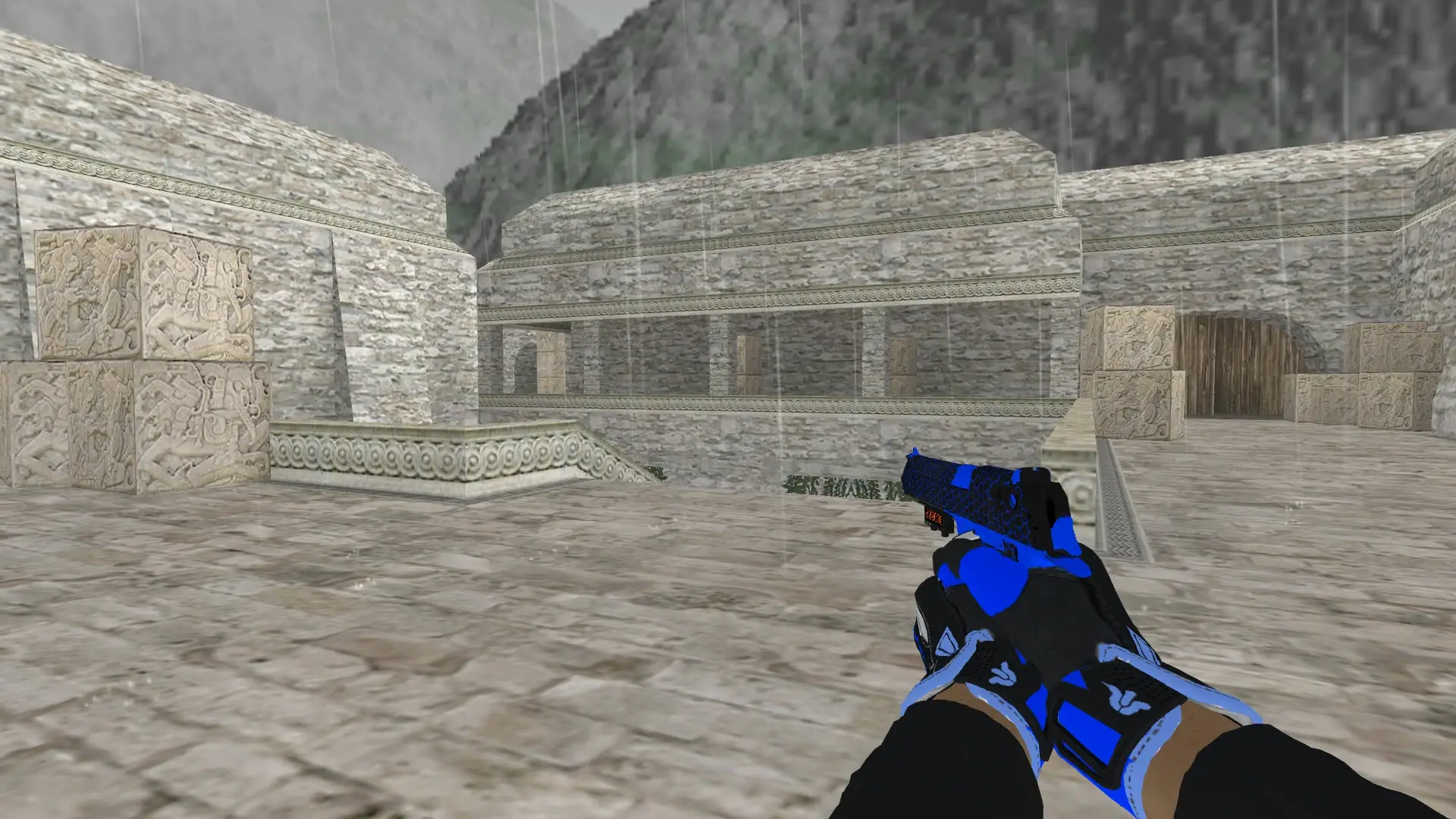 Desert Eagle — Nexon Technologies Pack — de_aztec (first person)