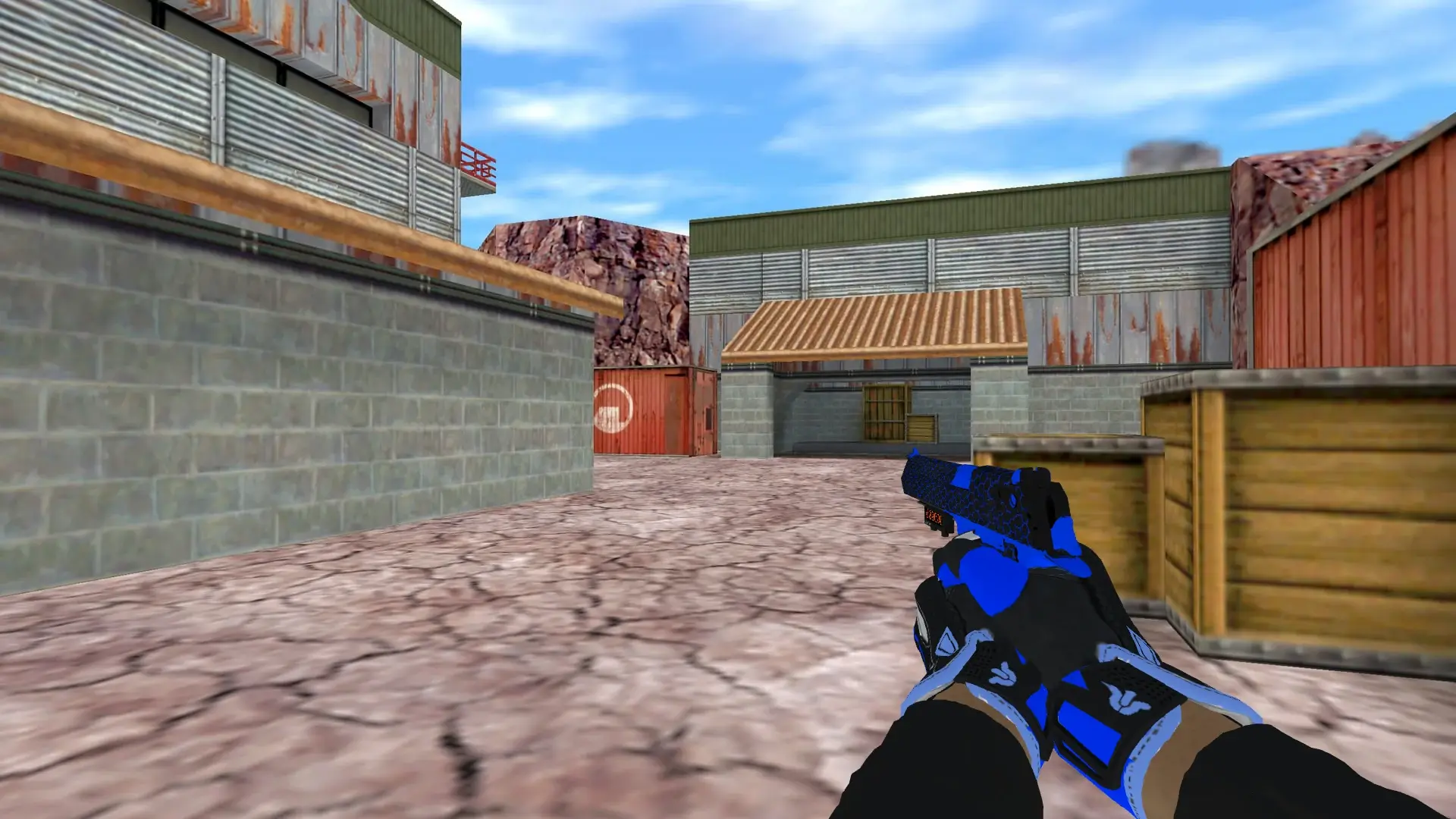 Desert Eagle — Nexon Technologies Pack — de_nuke (first person)