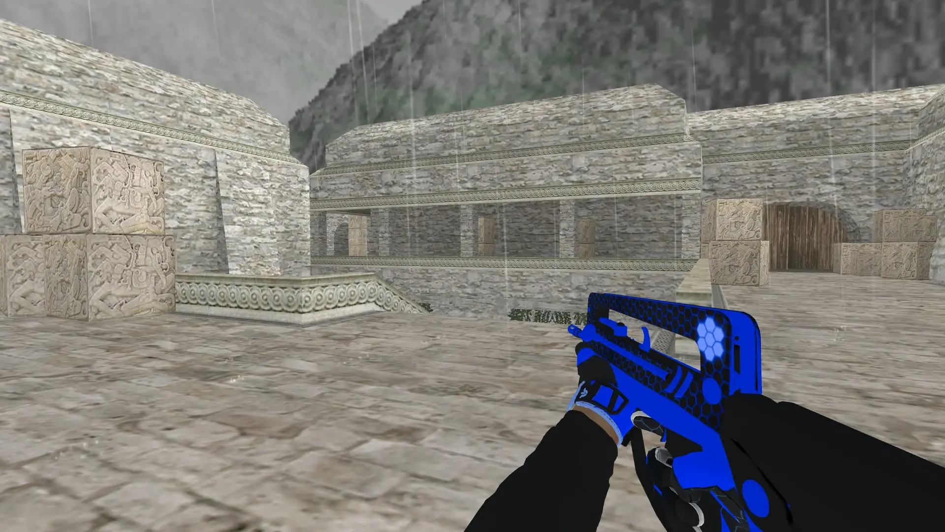 FAMAS — Nexon Technologies Pack — de_aztec (first person)