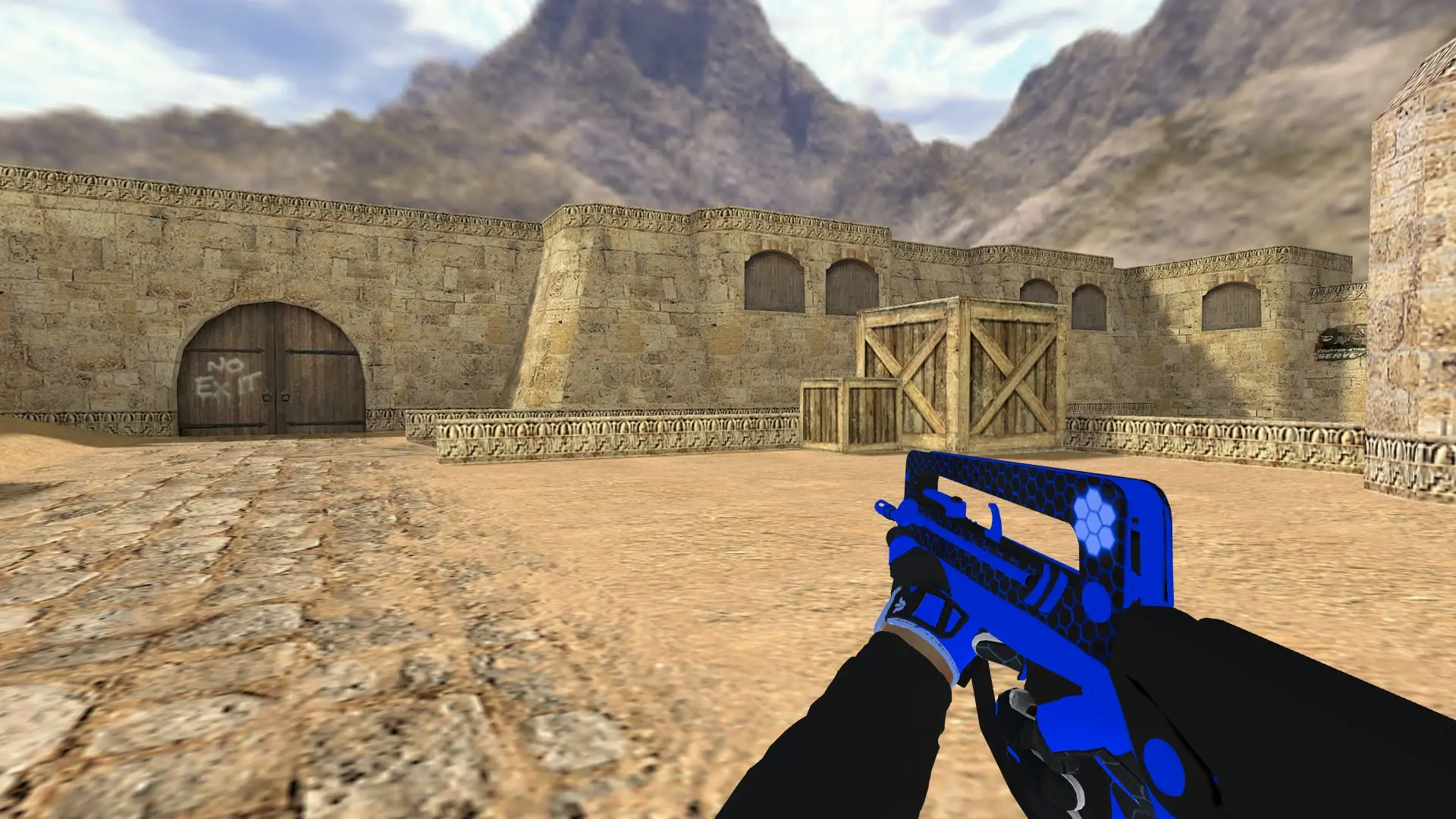 FAMAS — Nexon Technologies Pack — de_dust2 (first person)