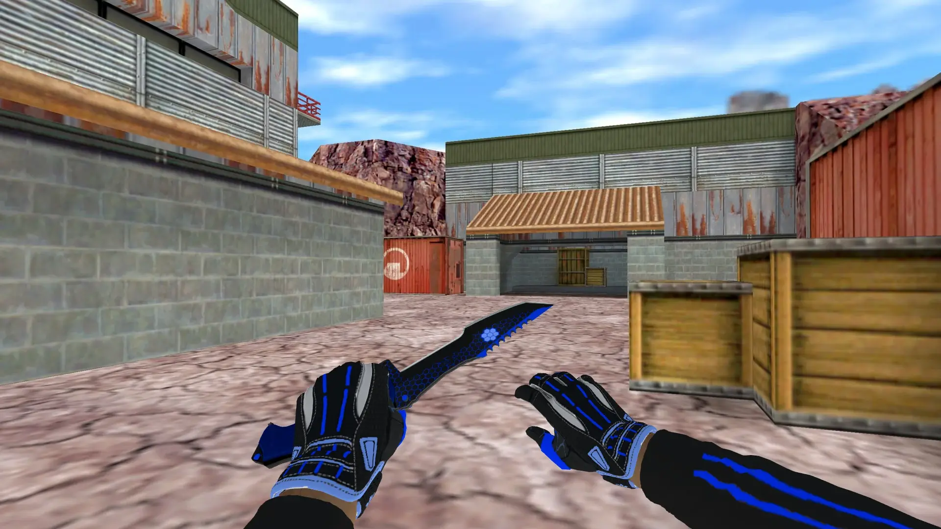 Knife — Nexon Technologies Pack — de_nuke (first person)