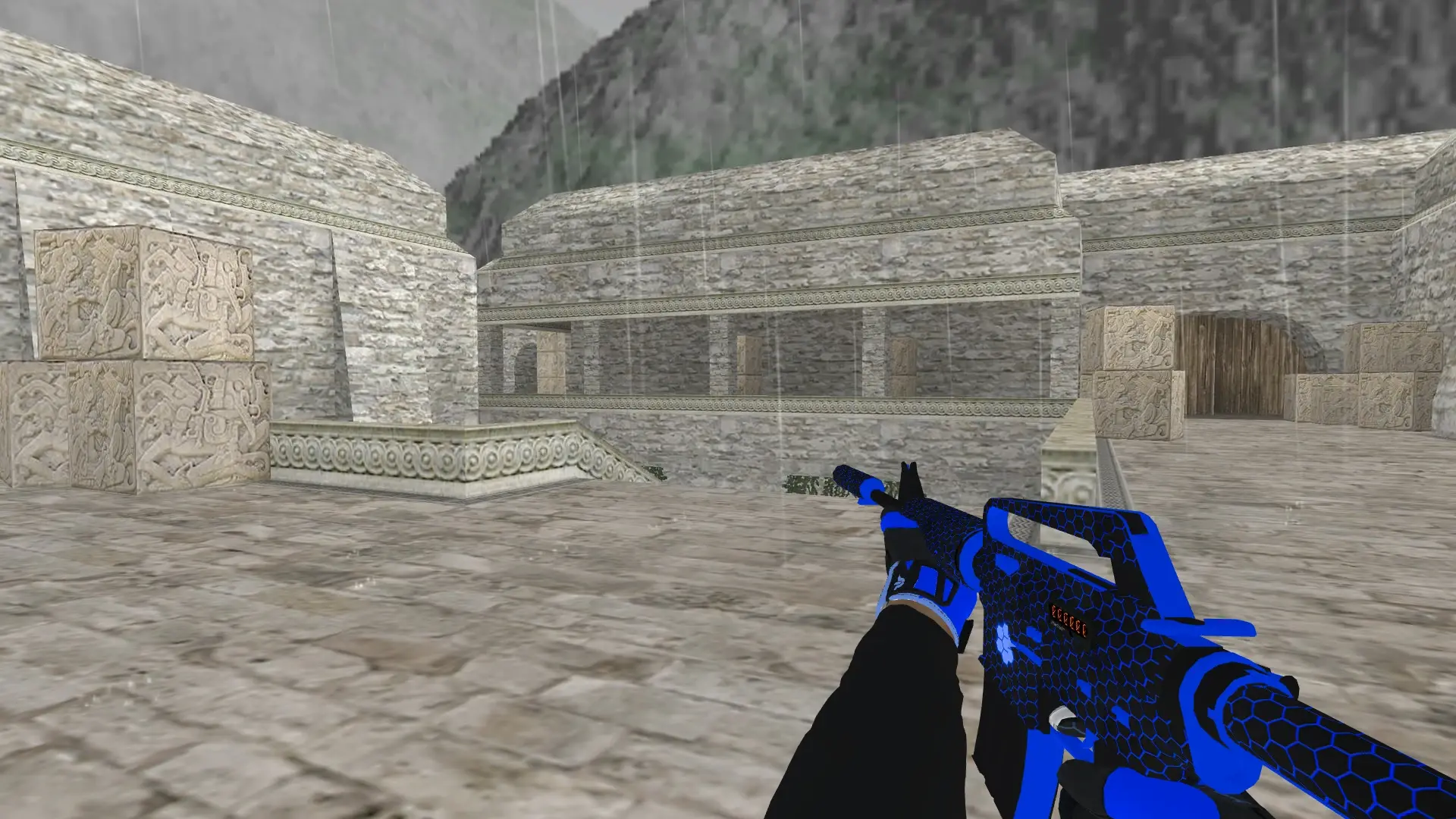 M4A1 — Nexon Technologies Pack — de_aztec (first person)