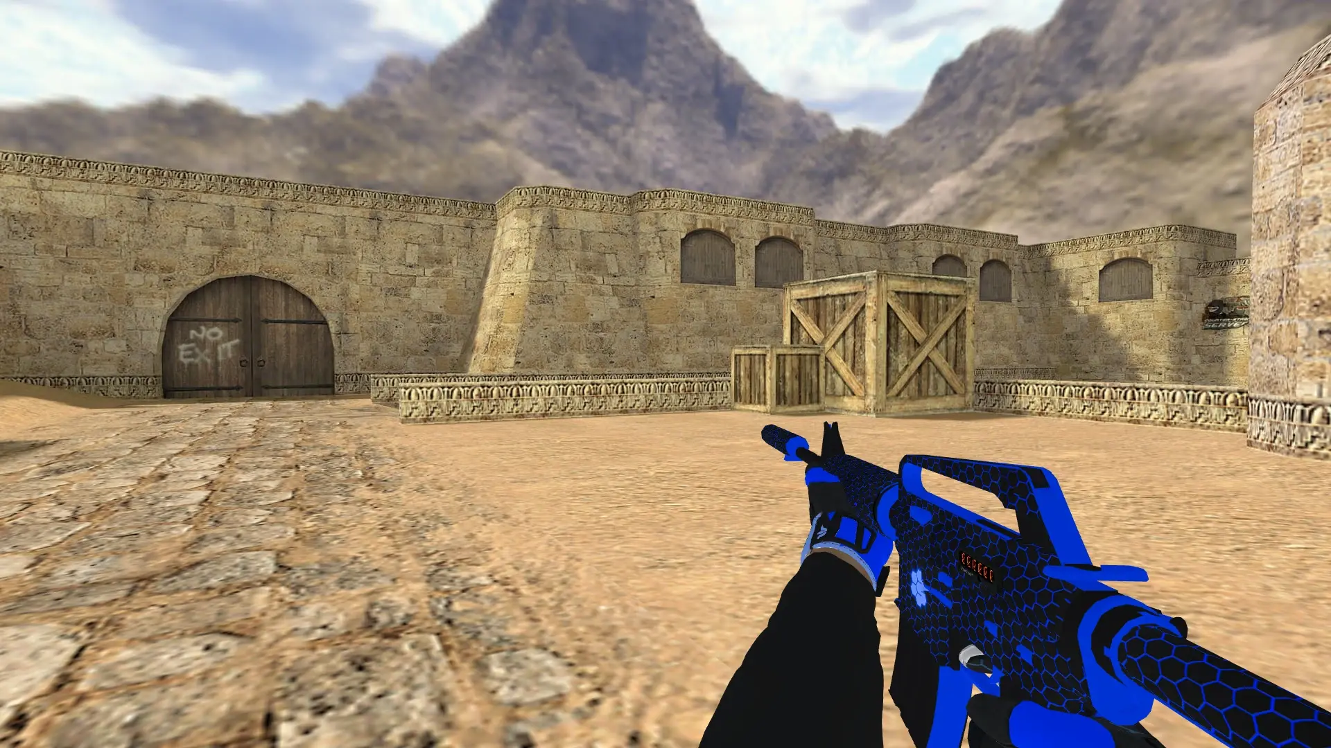 M4A1 — Nexon Technologies Pack — de_dust2 (first person)
