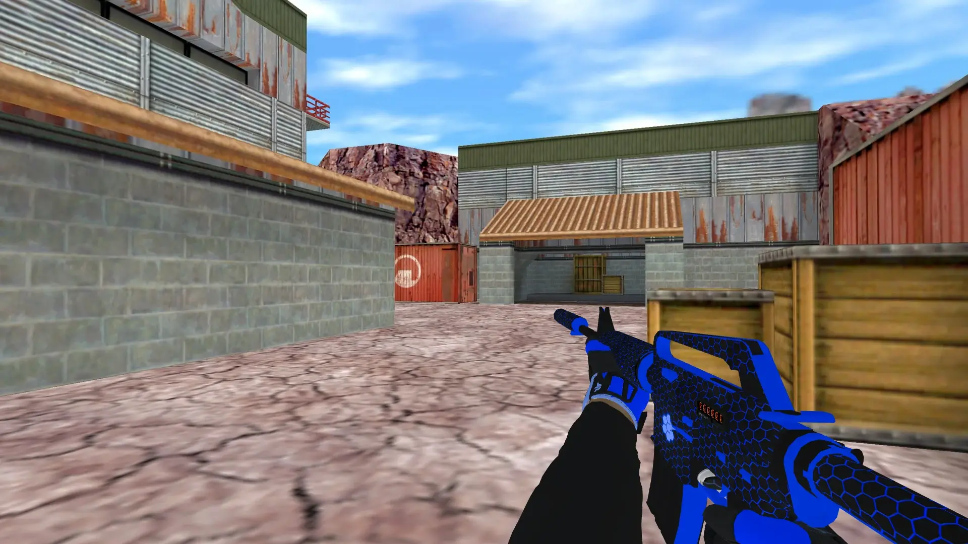 M4A1 — Nexon Technologies Pack — de_nuke (first person)