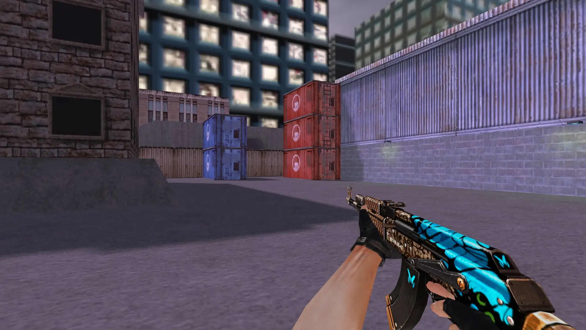 AK-47 — Butterfly Weapon Pack — cs_assault (first person)