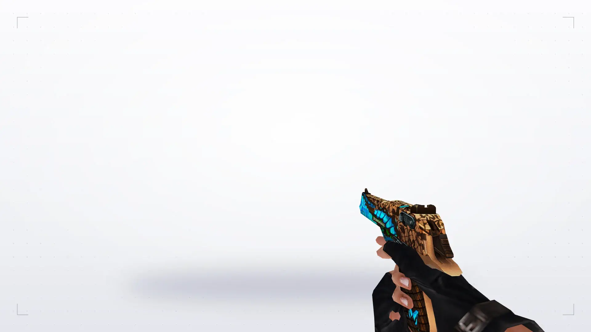 Desert Eagle — Butterfly Weapon Pack — first person