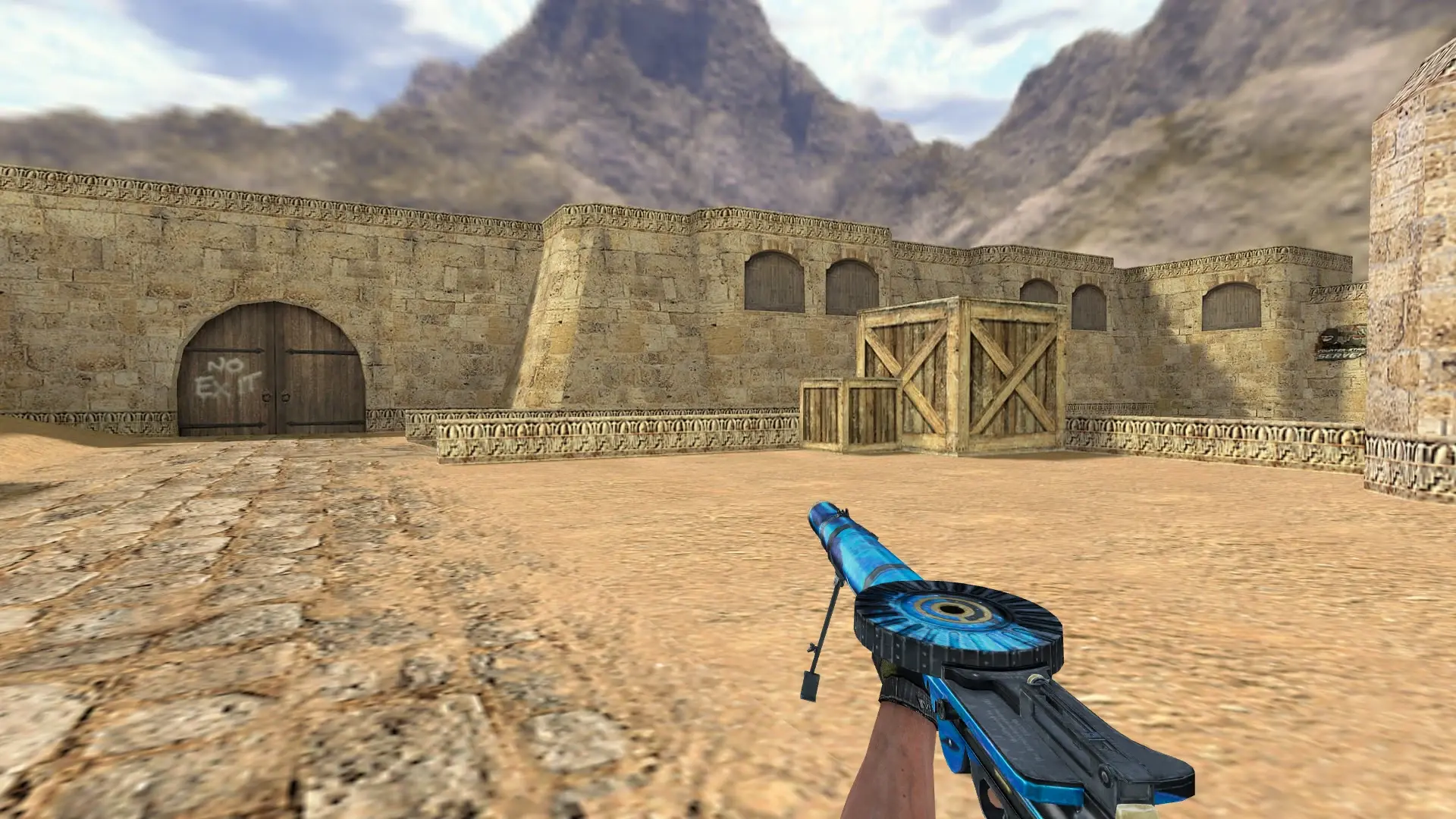 M249: Chill Weapon Set — de_dust2 (first person)