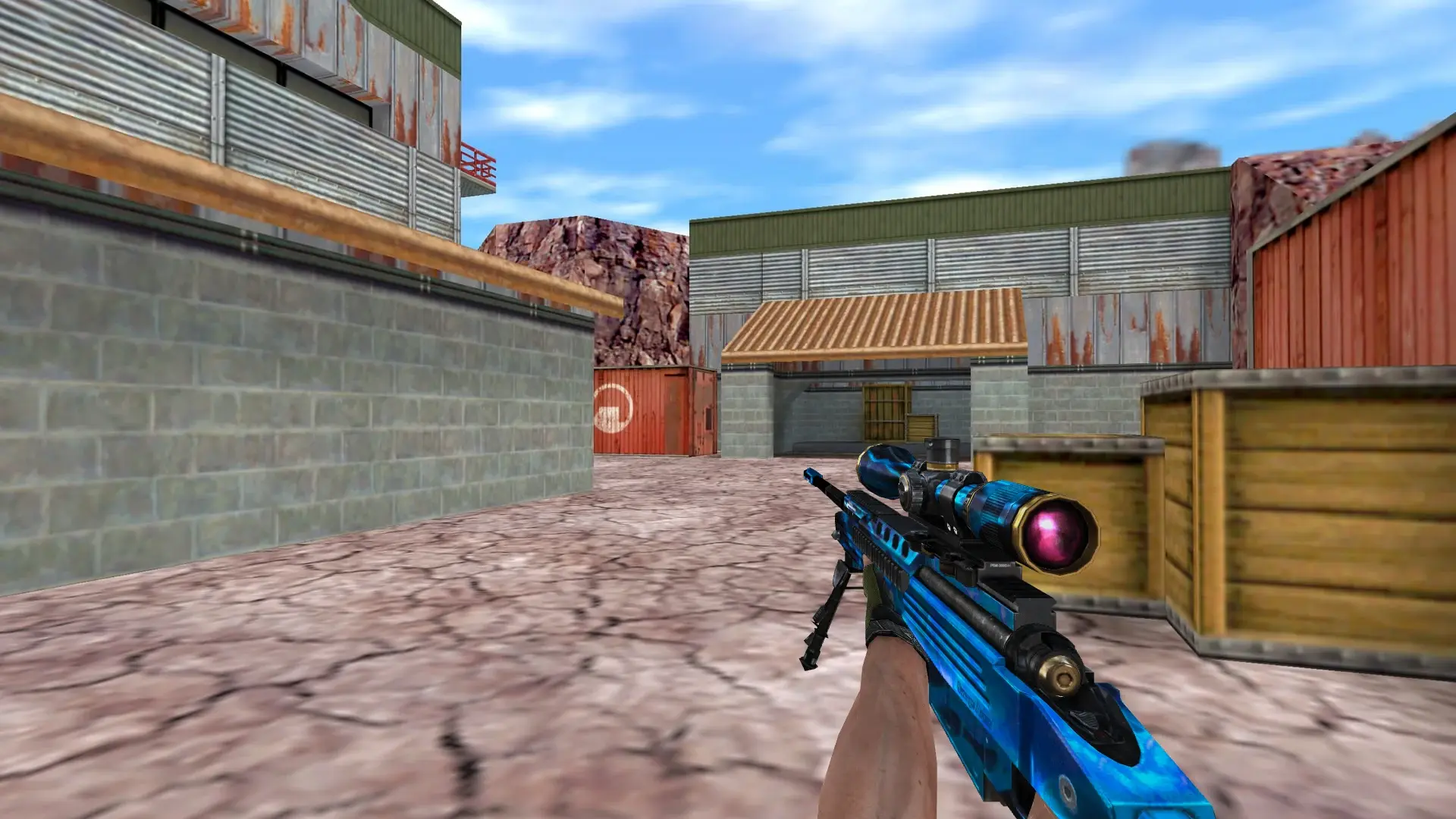 Scout: Chill Weapon Set — de_nuke (first person)