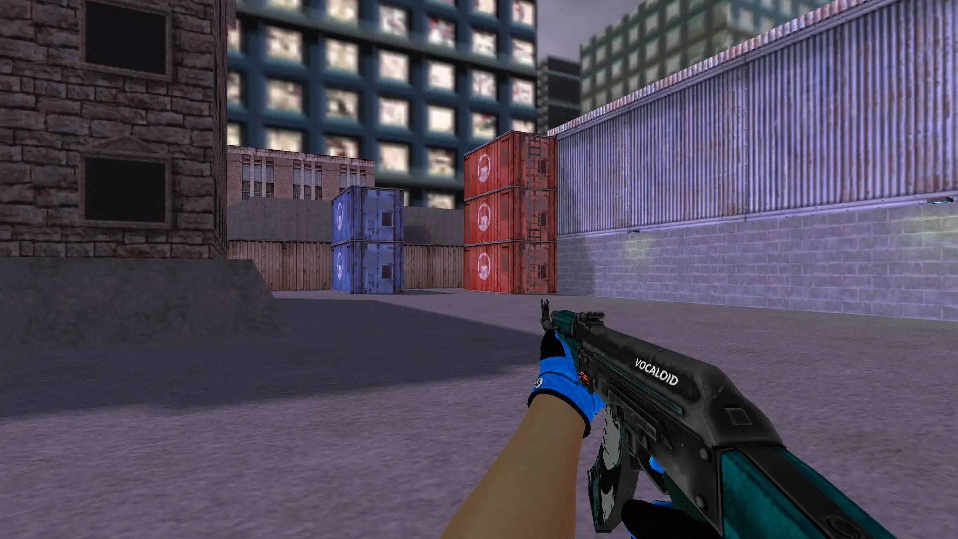 AK-47 — Pandora's Box Gloves Pack — cs_assault (first person)
