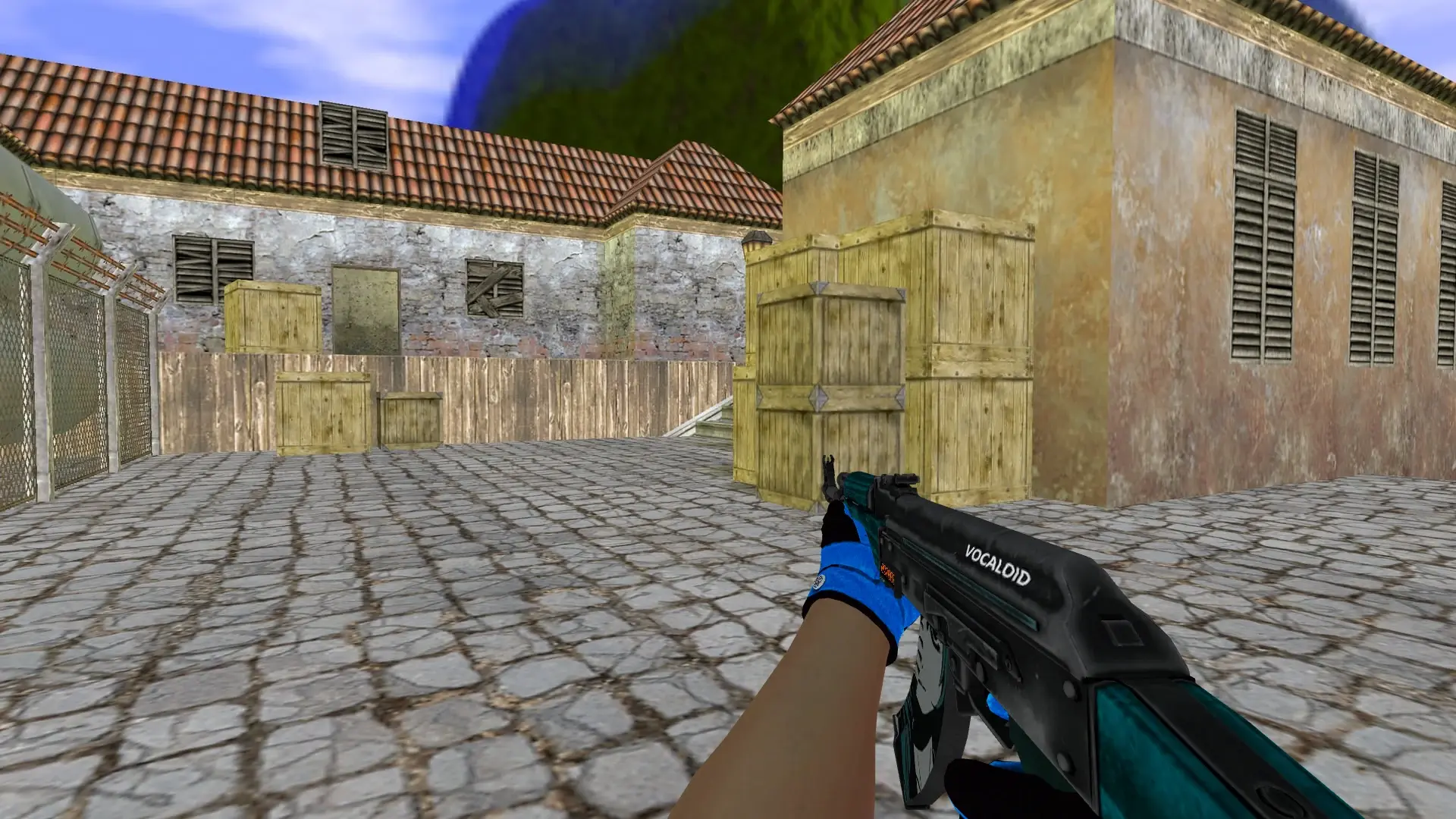 AK-47 — Pandora's Box Gloves Pack — de_inferno (first person)
